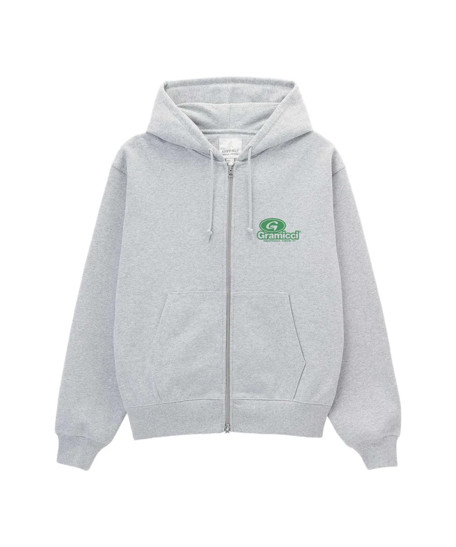 '82 Zip Hooded Sweatshirt - Heather Grey