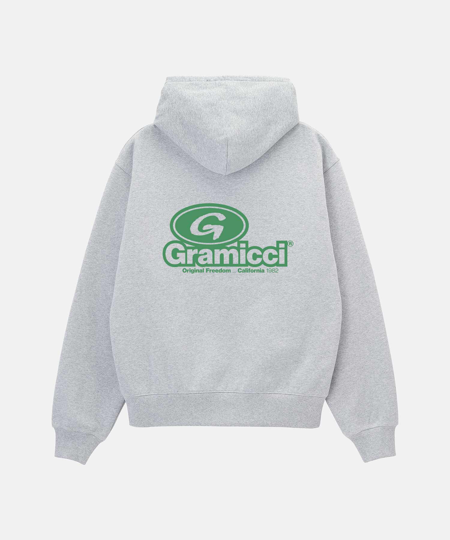 '82 Zip Hooded Sweatshirt - Heather Grey - Image 5