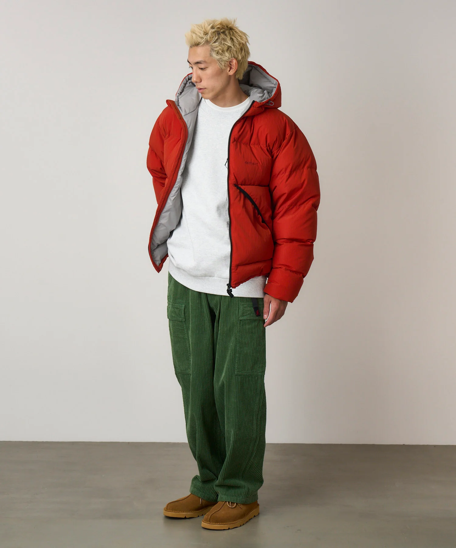Brockton Big Corduroy Pant - Pine Green - Image 3