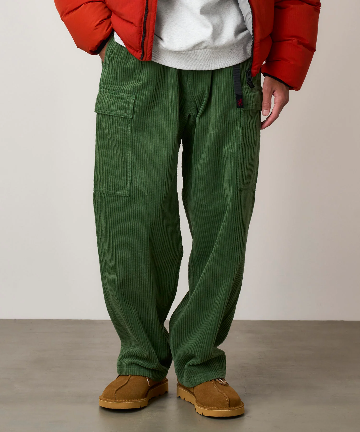 Brockton Big Corduroy Pant - Pine Green - Image 5