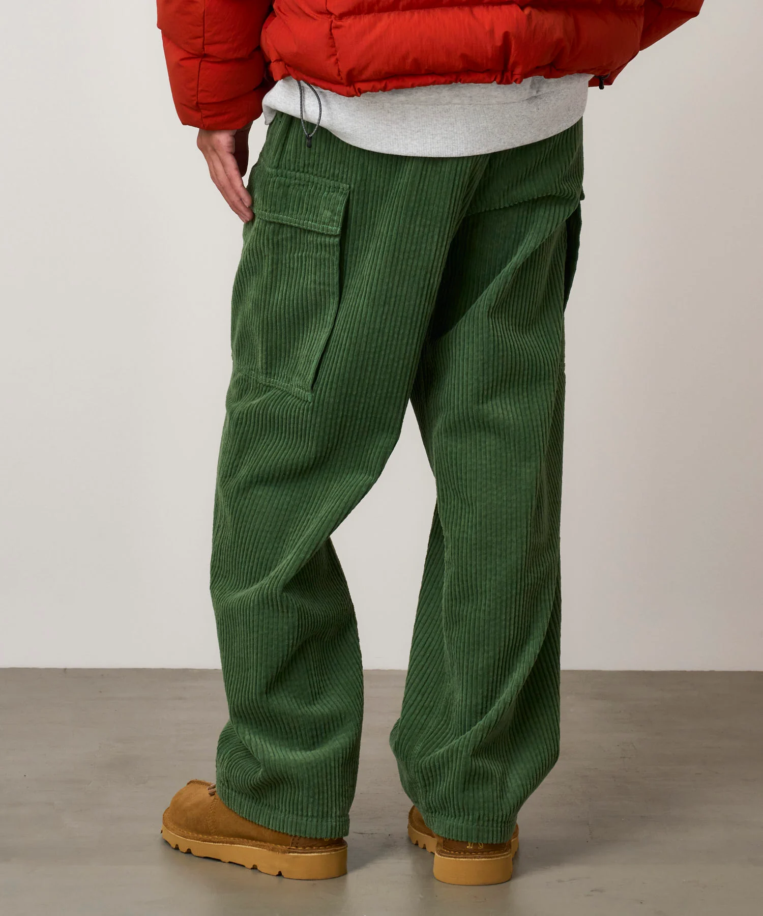 Brockton Big Corduroy Pant - Pine Green - Image 6