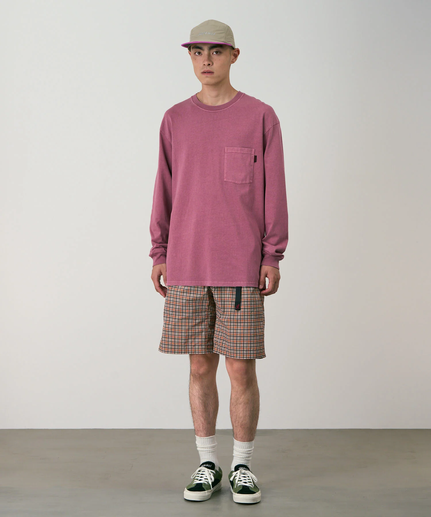 Checkered Shell Short - Brick Check - Image 4