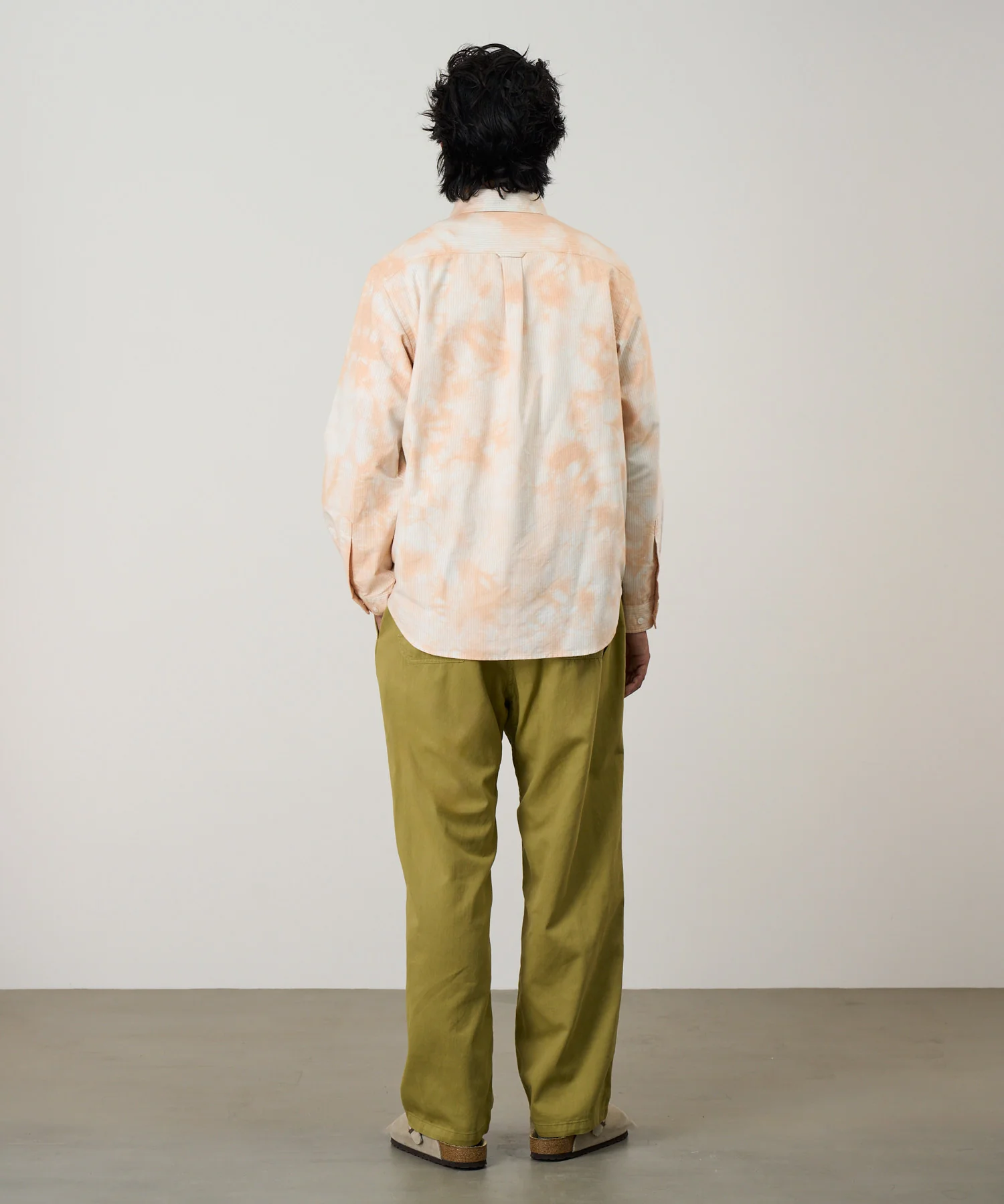 Classic Oxford Bleached Shirt - Stripe - Image 4