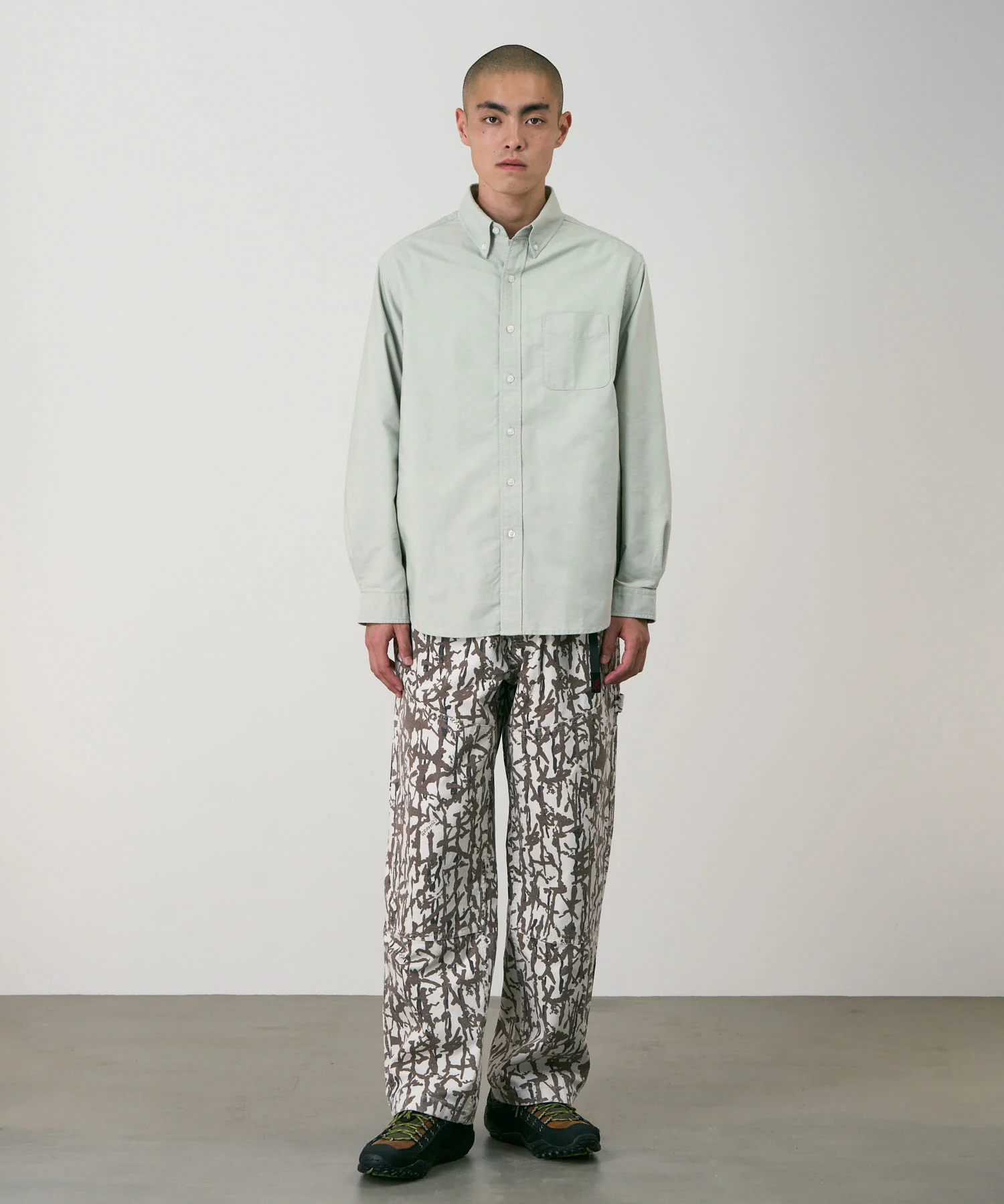 Classic Oxford Coolmax Shirt - Lime Green - Image 3
