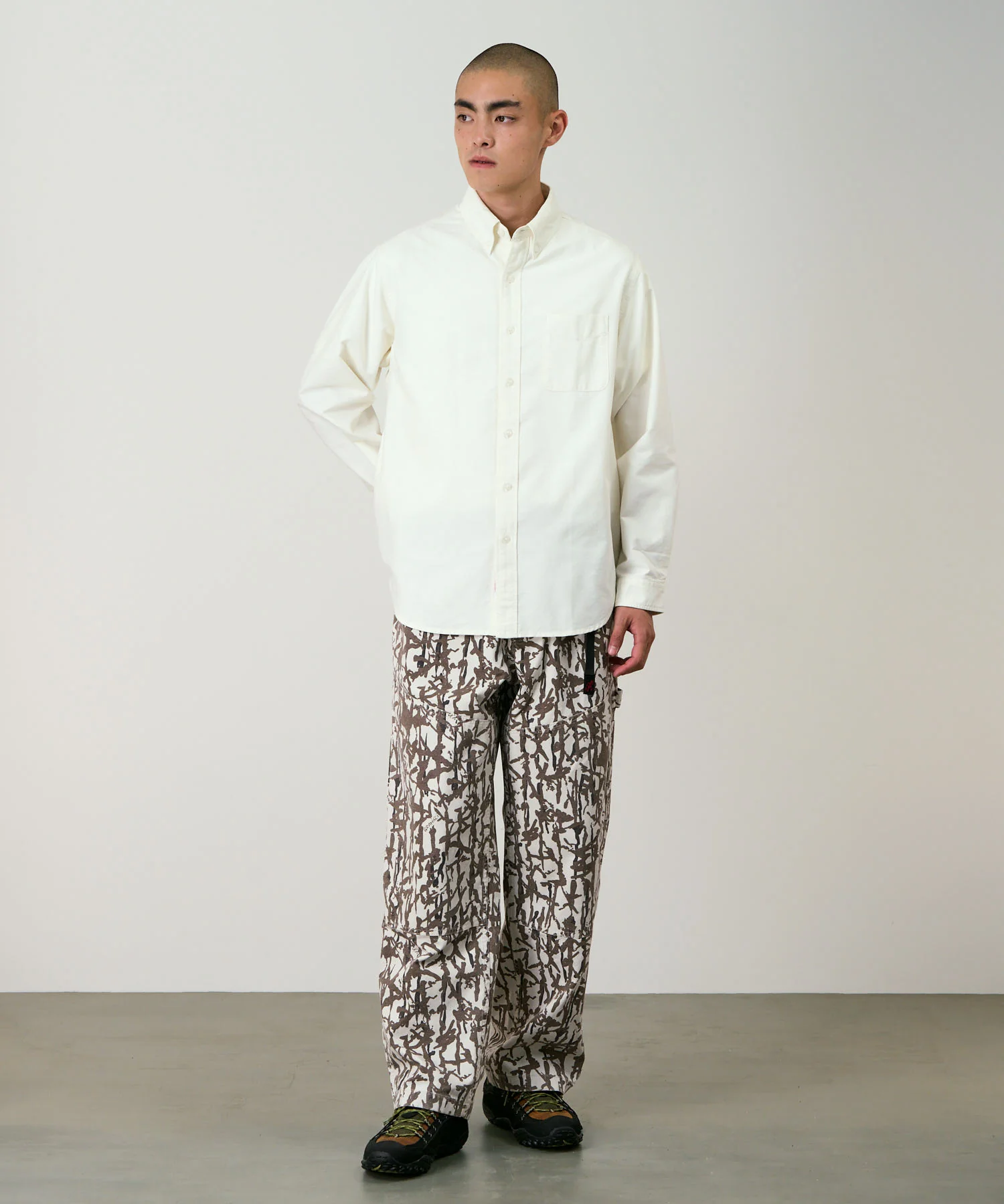 Classic Oxford Coolmax Shirt - White - Image 3