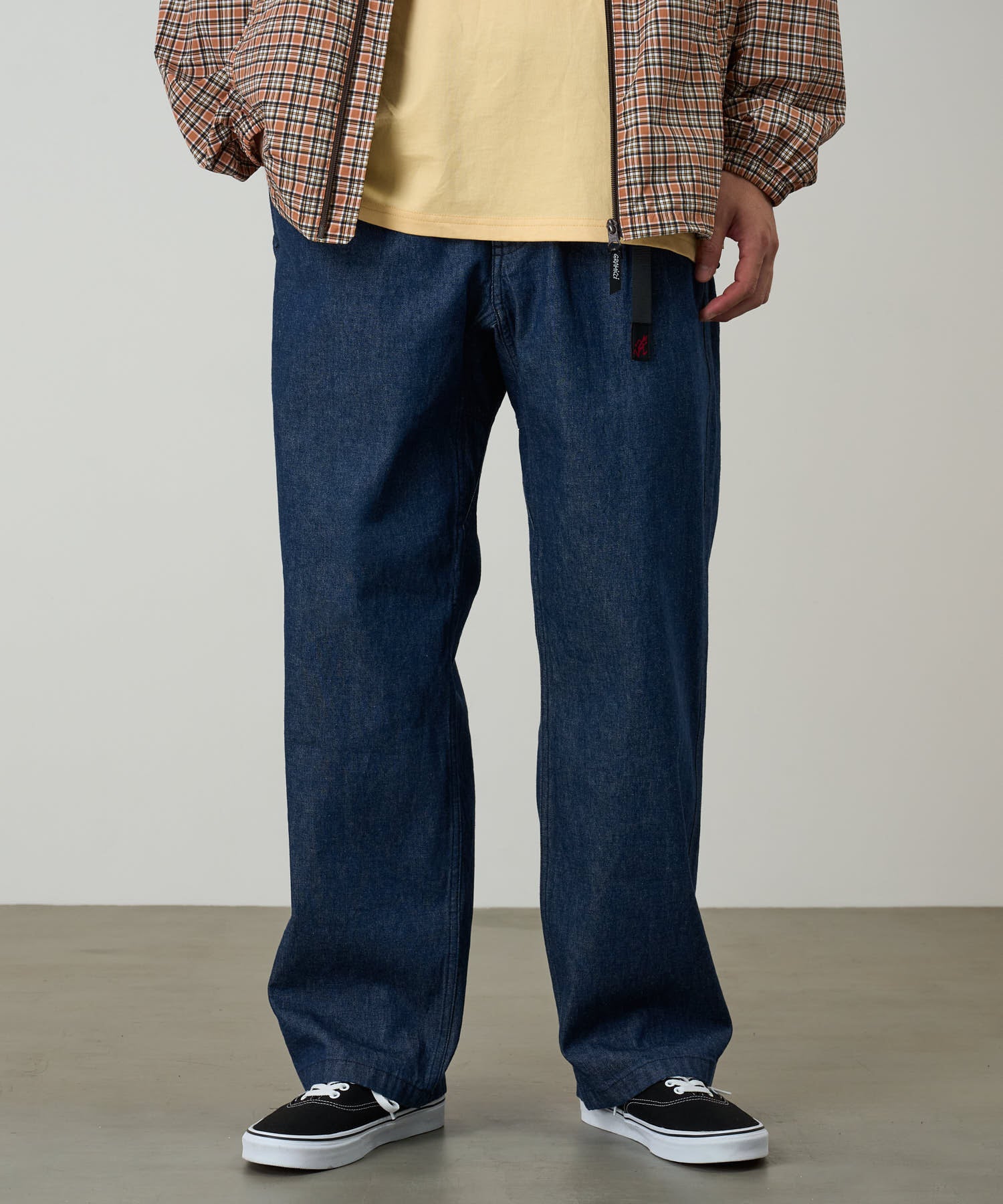 Denim Gramicci Pant Straight Fit - Rinsed Indigo - Image 2