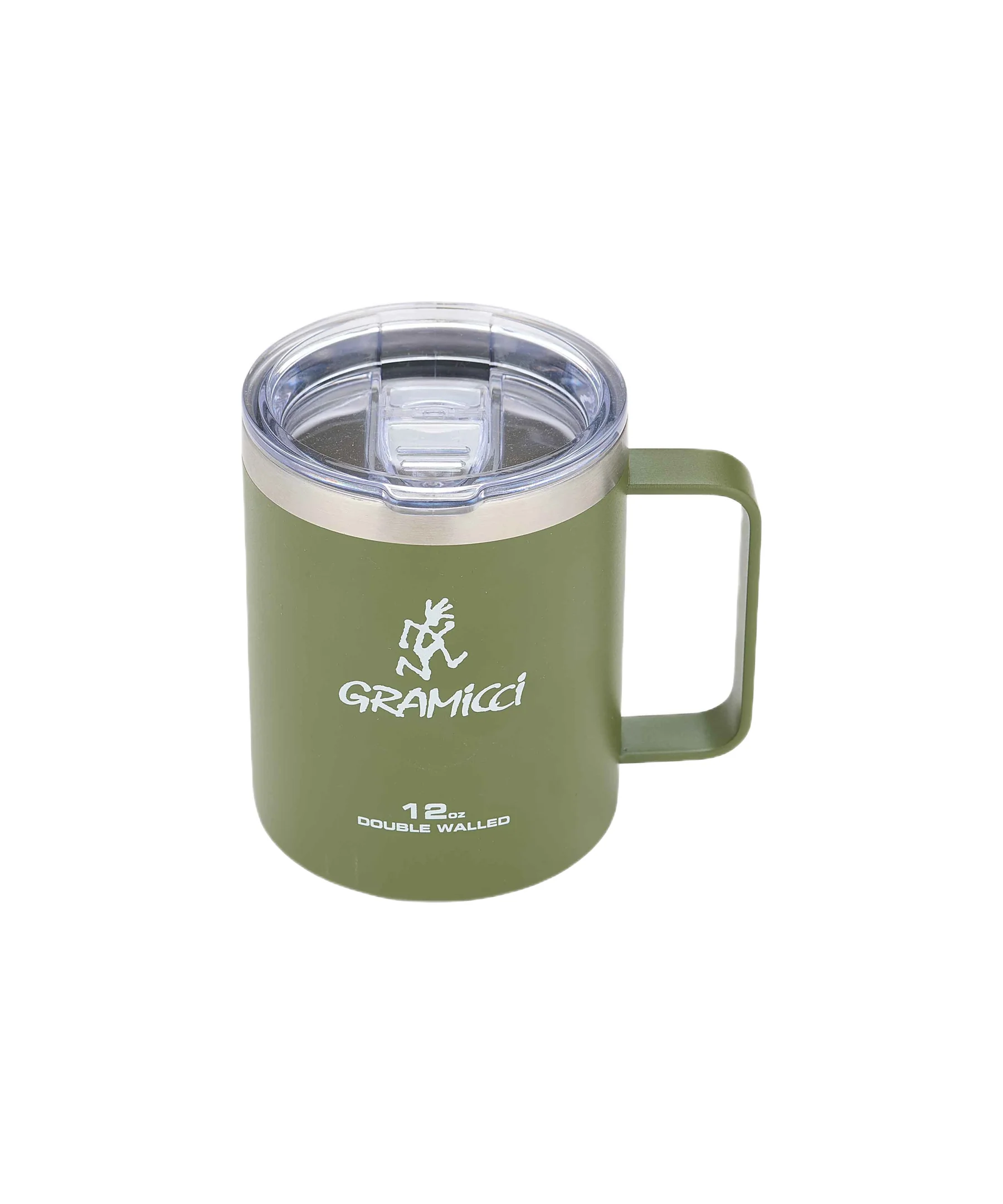 Double Walled Stainless Steel Mug - Olive
