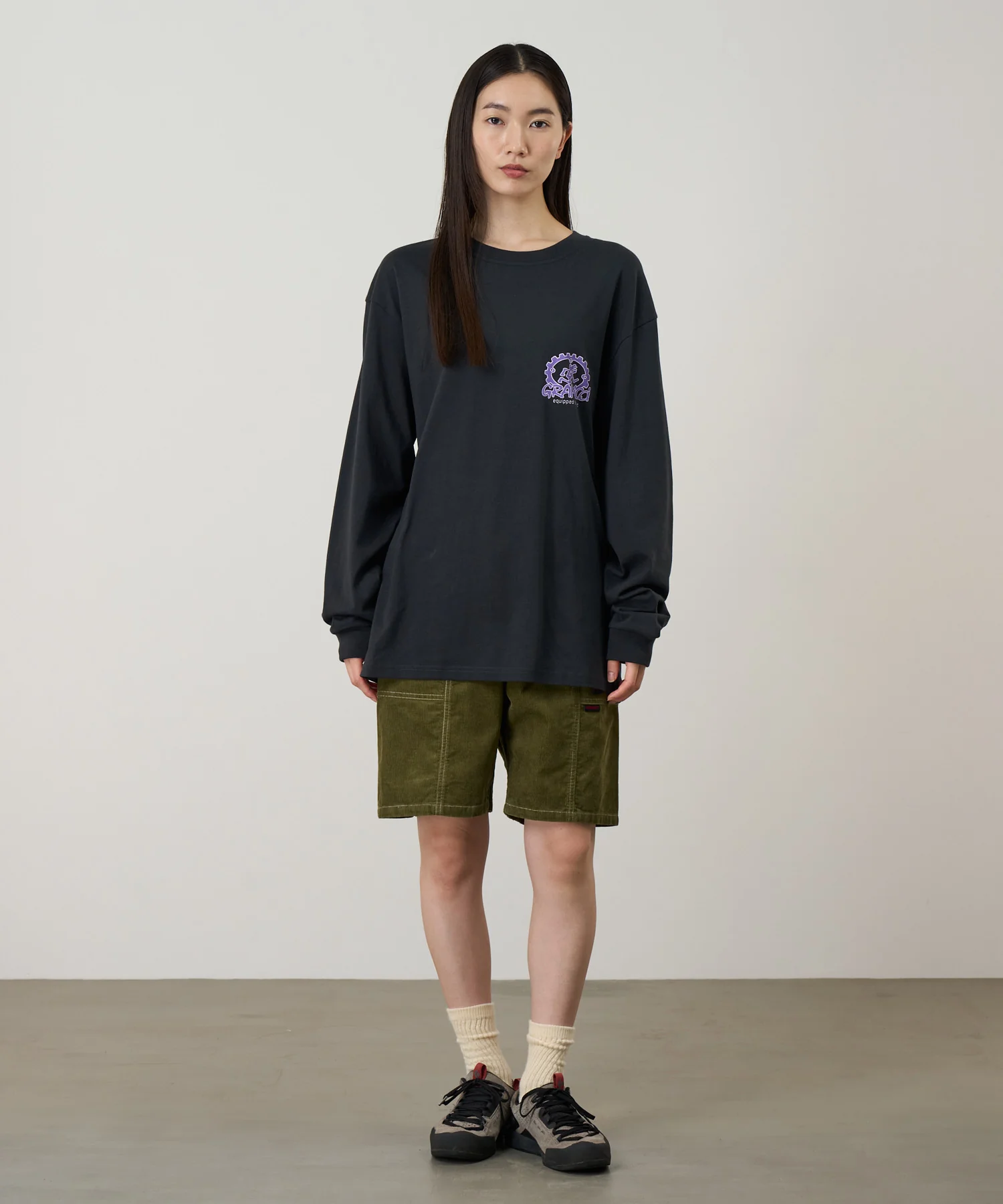 Equipped For Dirt L/S Tee - Vintage Black - Image 3