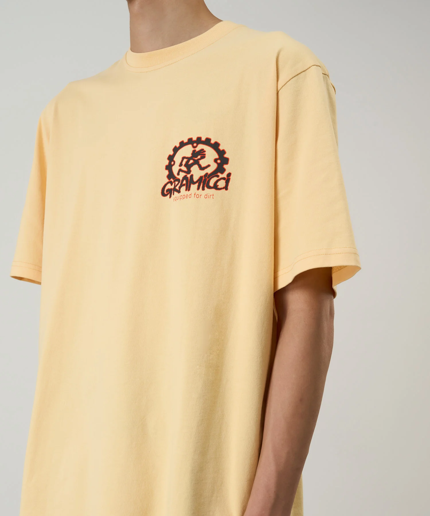 Equipped For Dirt Tee - Mango - Image 2