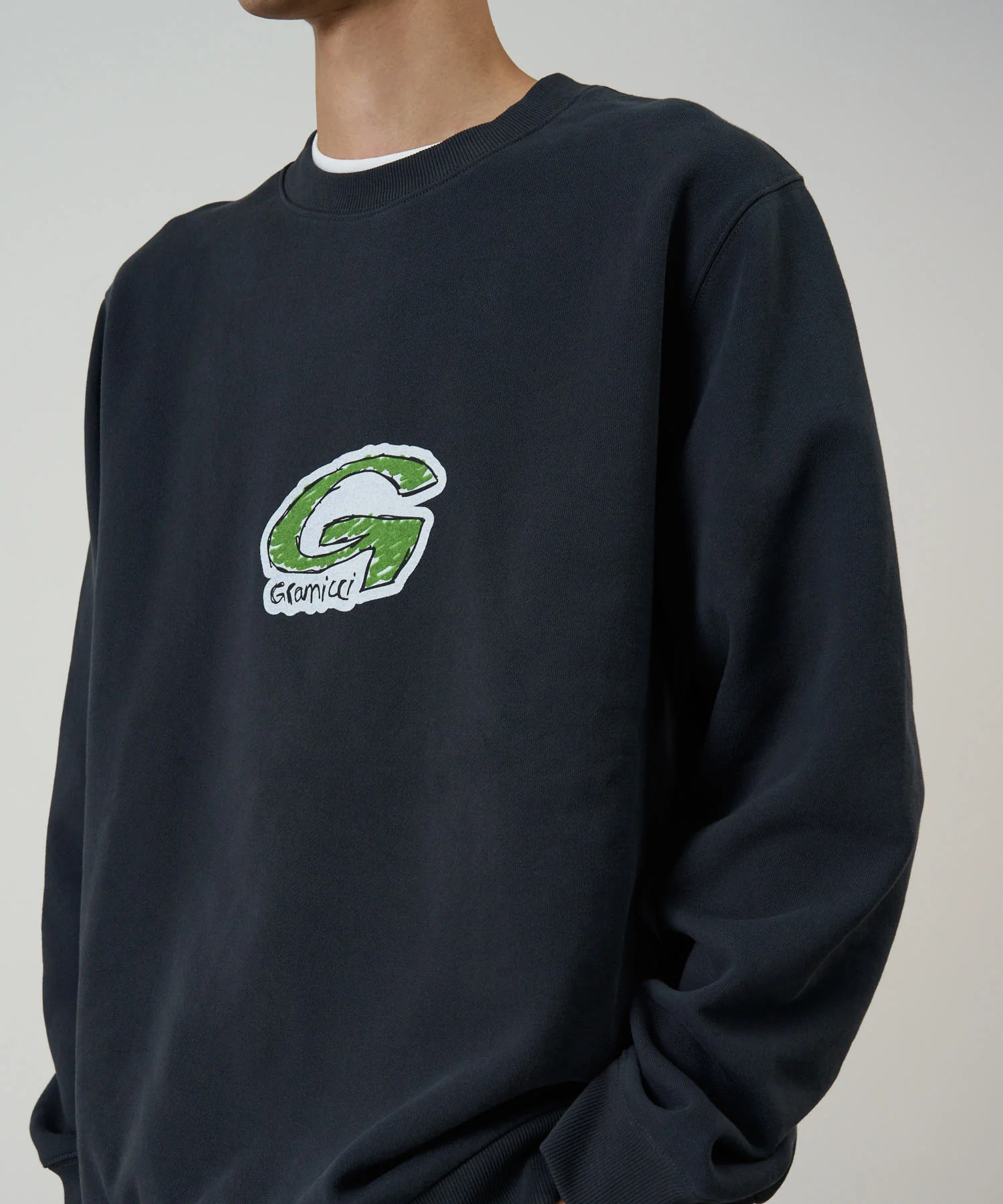 G-Scribble Sweatshirt - Vintage Black - Image 2