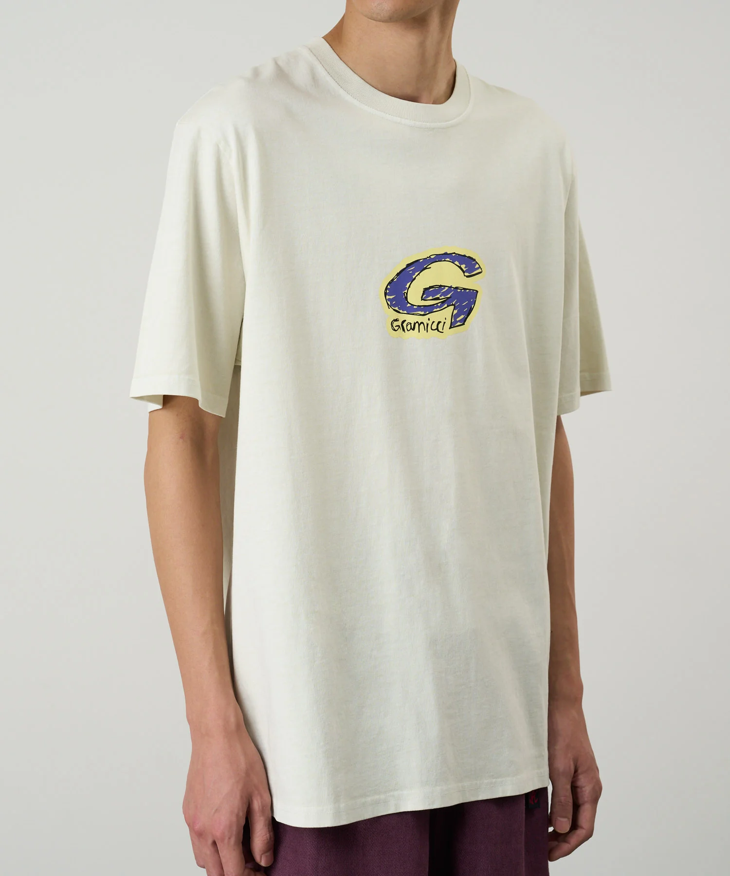 G-Scribble Tee Pigment Dyed - Natural Pigment - Image 2