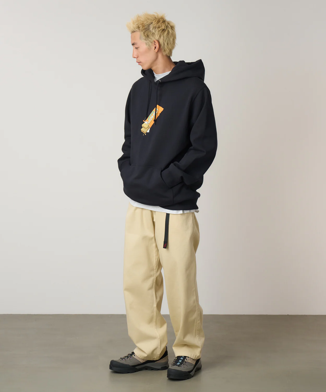 Gramicci Pant Straight Fit - Beige Pigment - Image 3