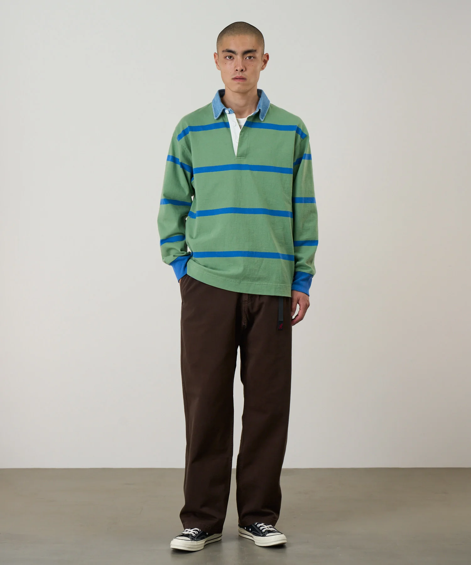 Gramicci Pant Straight Fit - Chocolate - Image 2