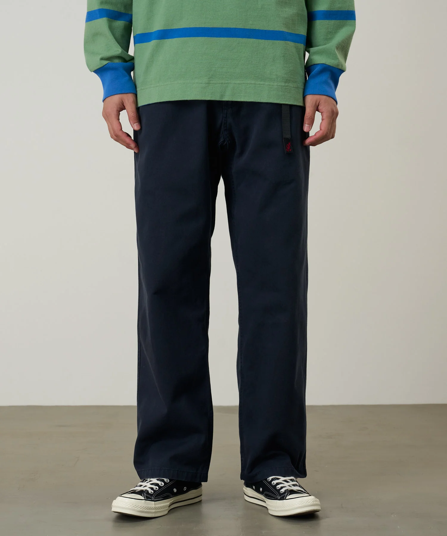Gramicci Pant Straight Fit - Double Navy - Image 3