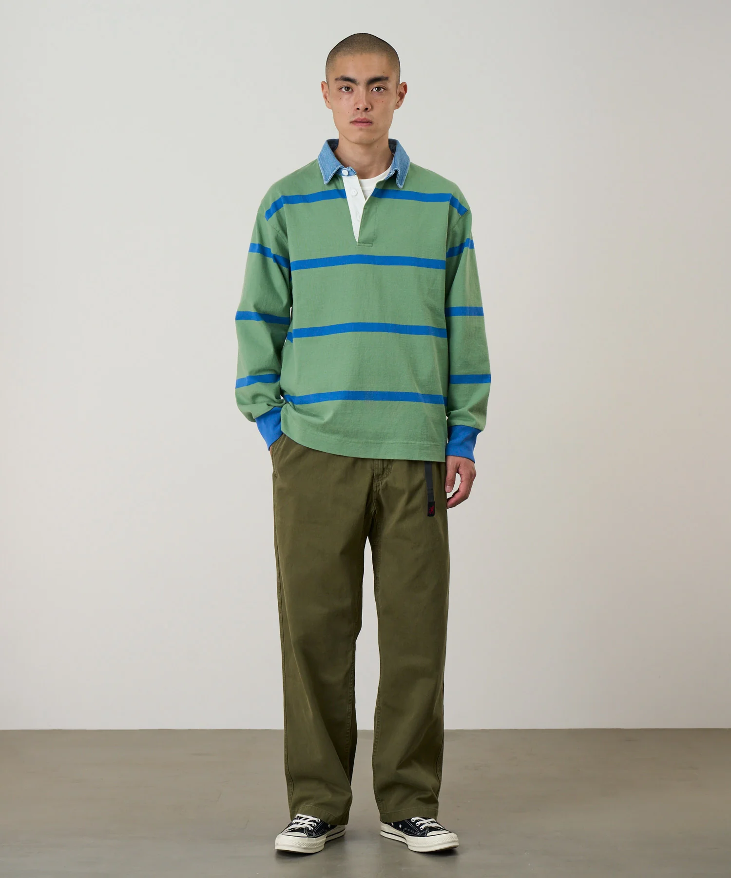 Gramicci Pant Straight Fit - Olive - Image 2
