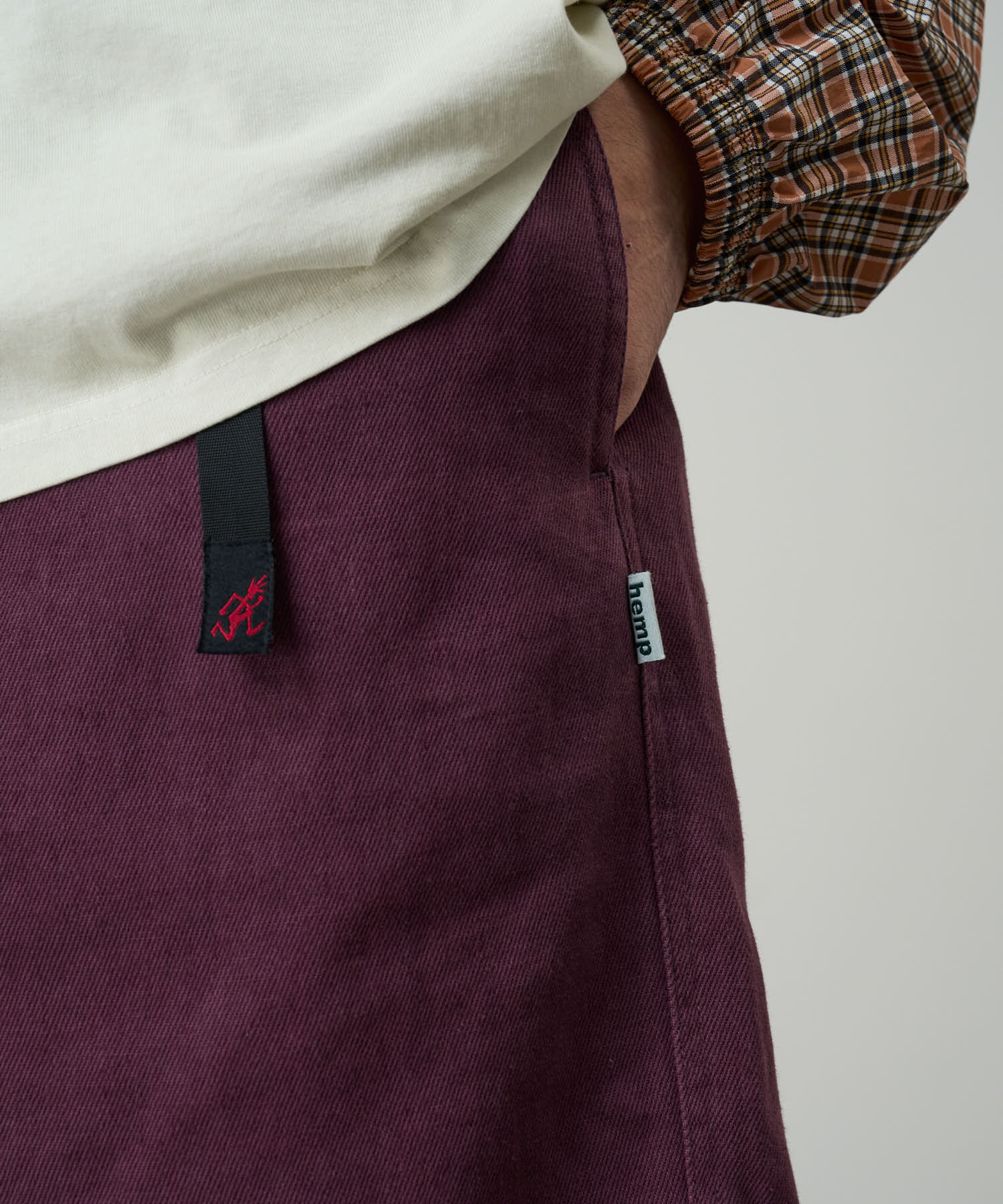 Hemp G-Short - Deep Grape - Image 8