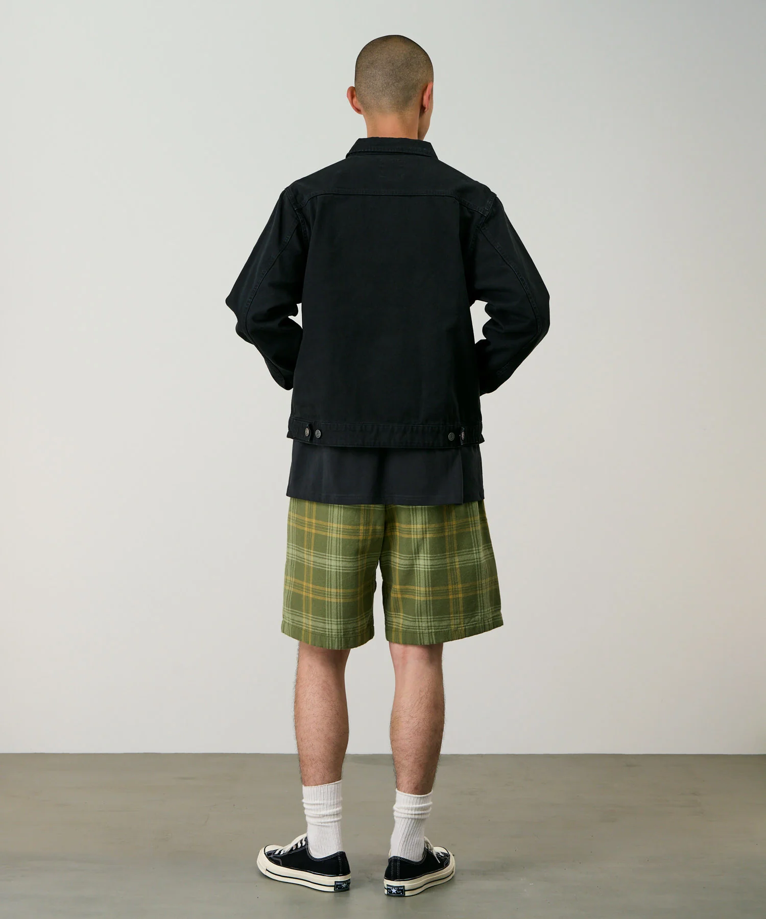 Hemp G-Short Plaid - Plaid - Image 5