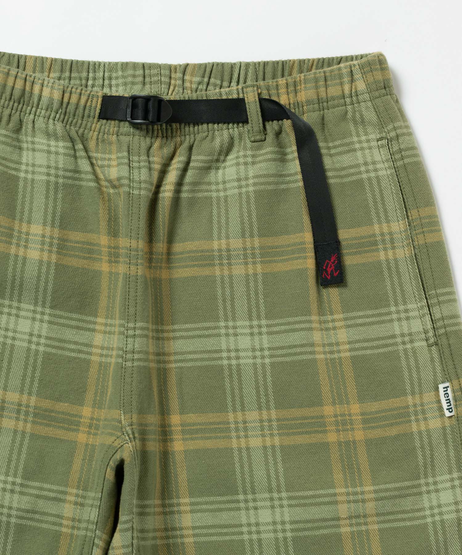 Hemp G-Short Plaid - Plaid - Image 6