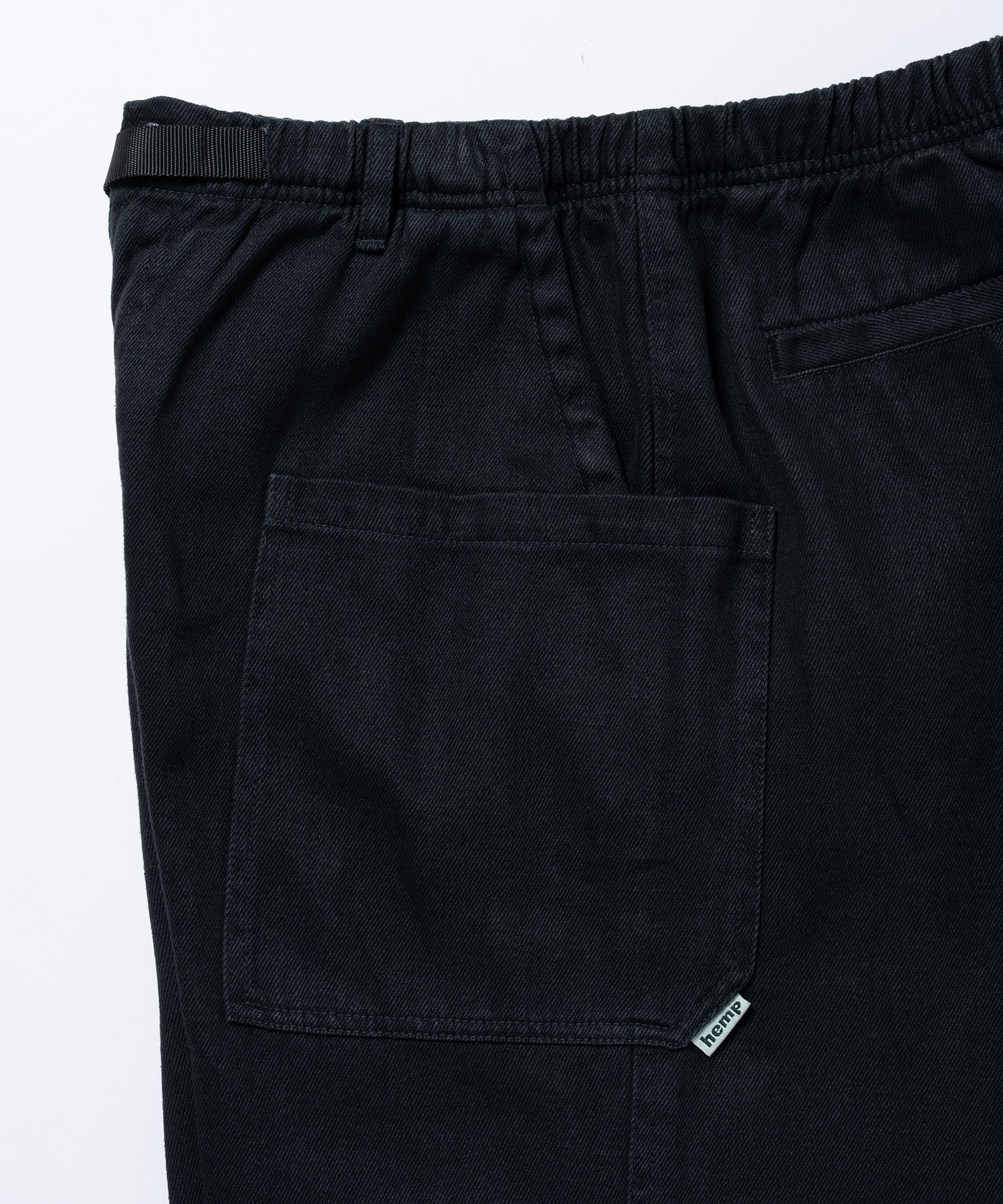 Hemp Relaxed Pant - Carbon - Image 6