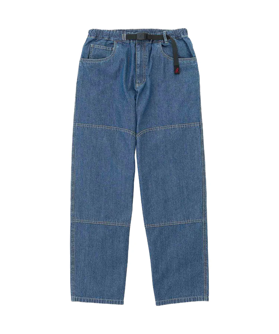 Japanese Chambray Double Knee - Blue