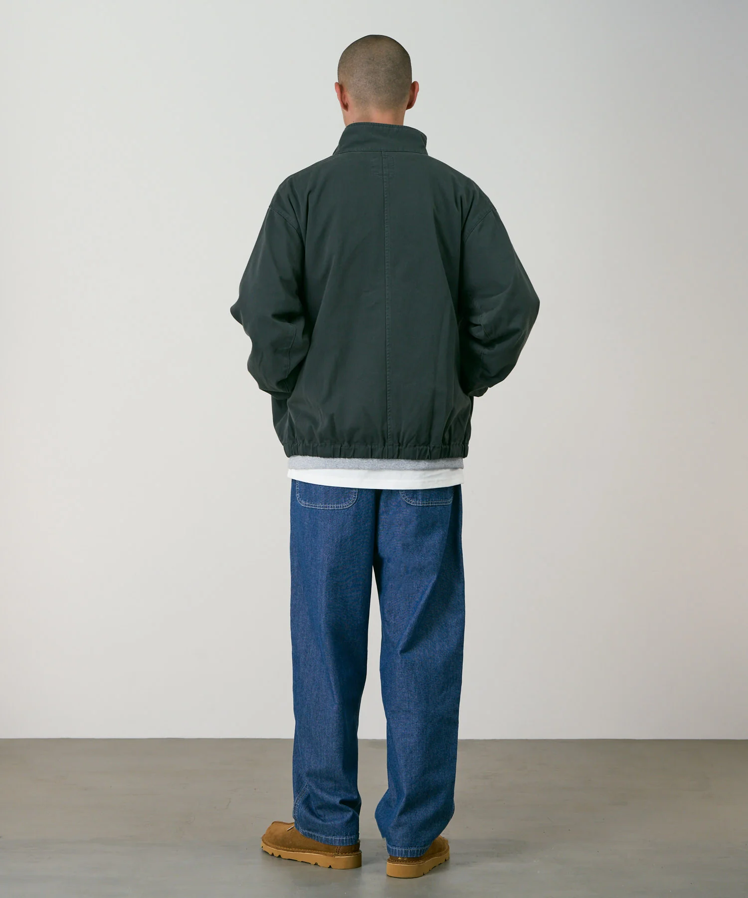 Japanese Chambray Double Knee - Blue - Image 5