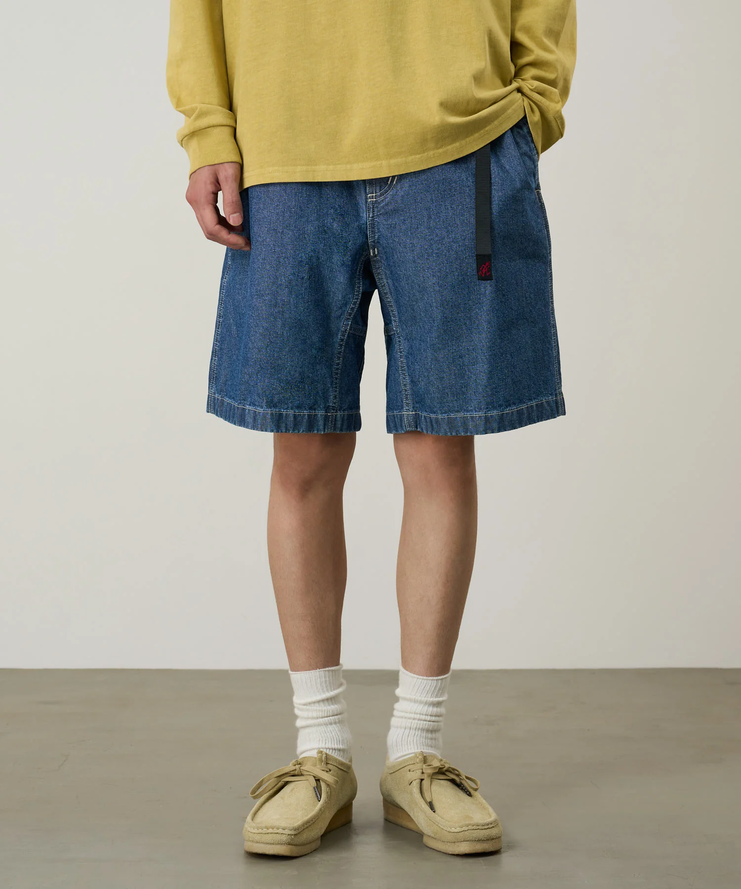 Japanese Chambray Short - Blue - Image 2