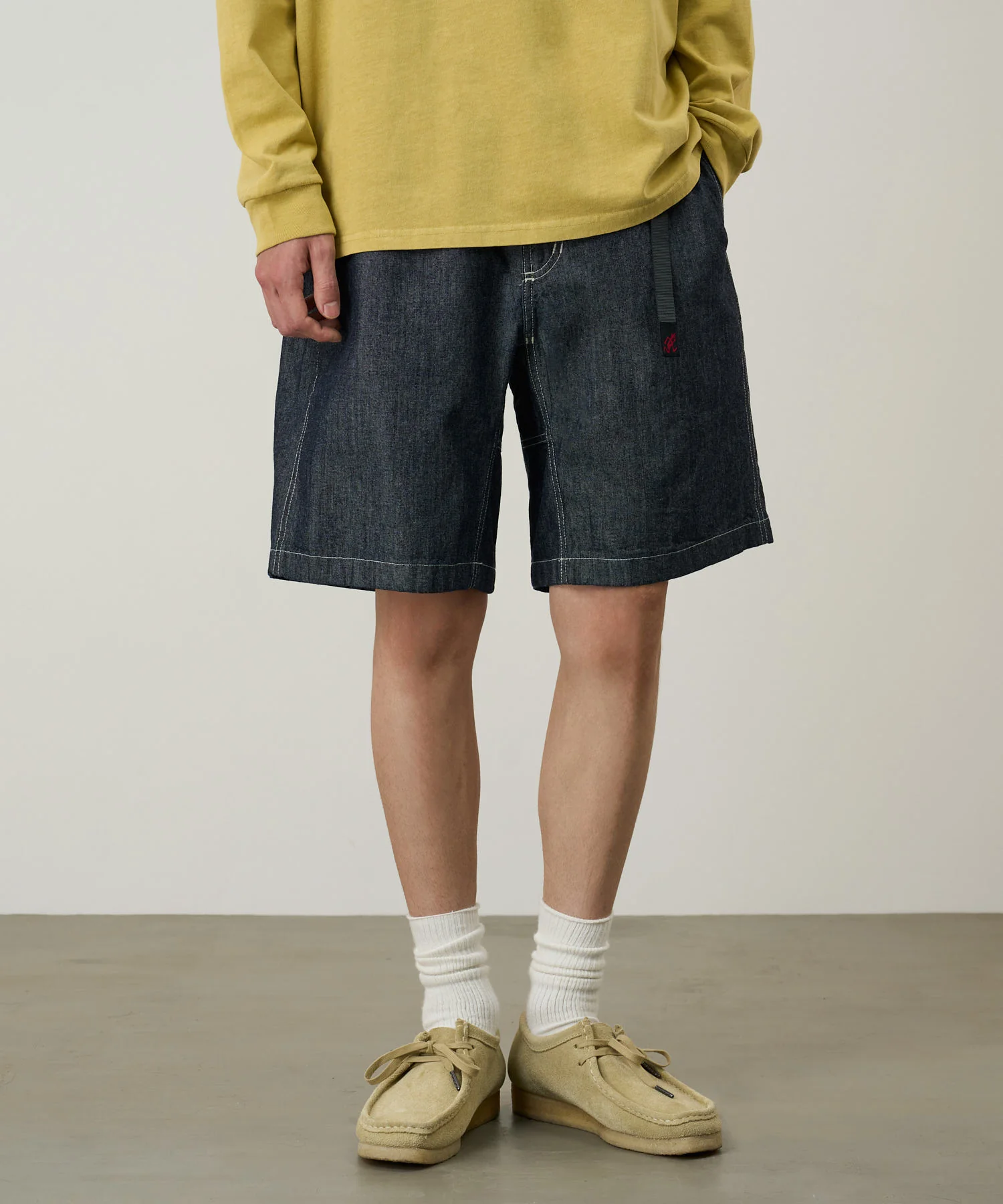 Japanese Chambray Short - Navy - Image 2