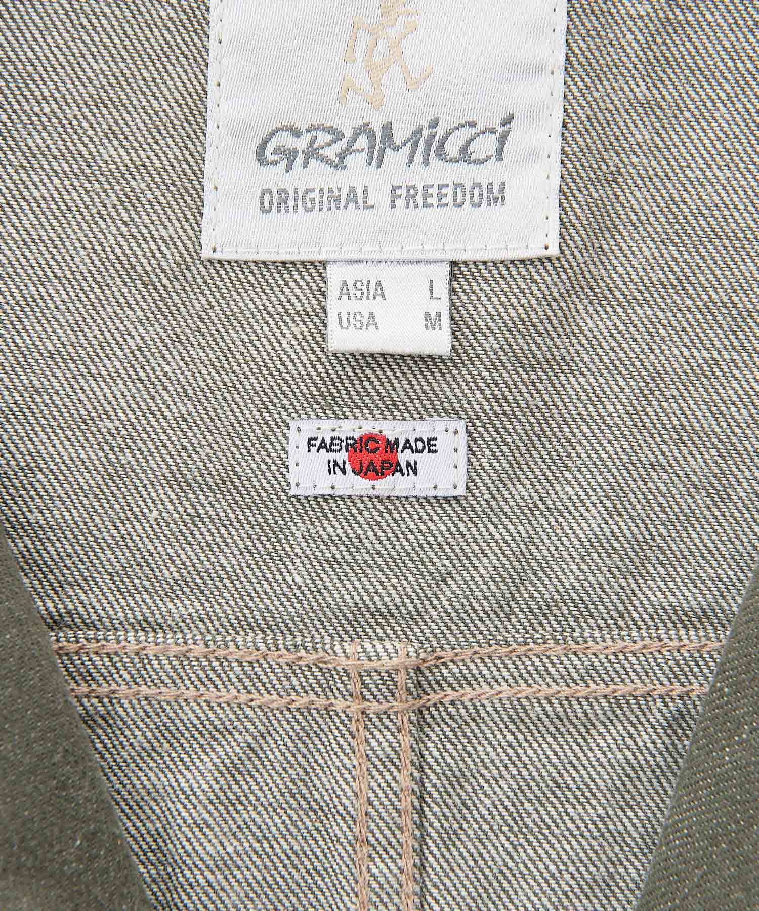 Japanese Slub Denim Jacket - Dark Sage - Image 7