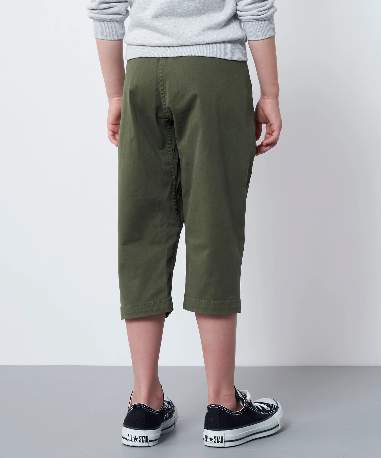 Junior Loose Tapered Pant - Olive - Image 8