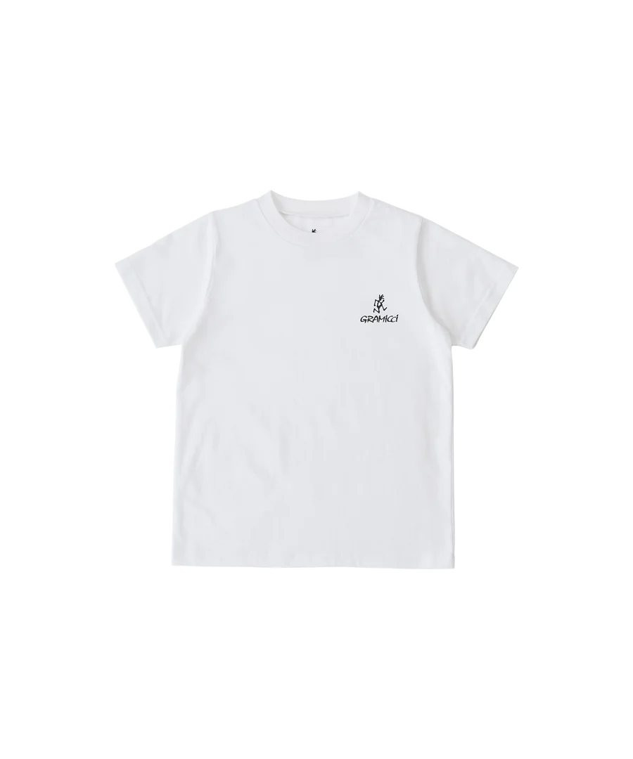 Junior One Point Logo Tee - White