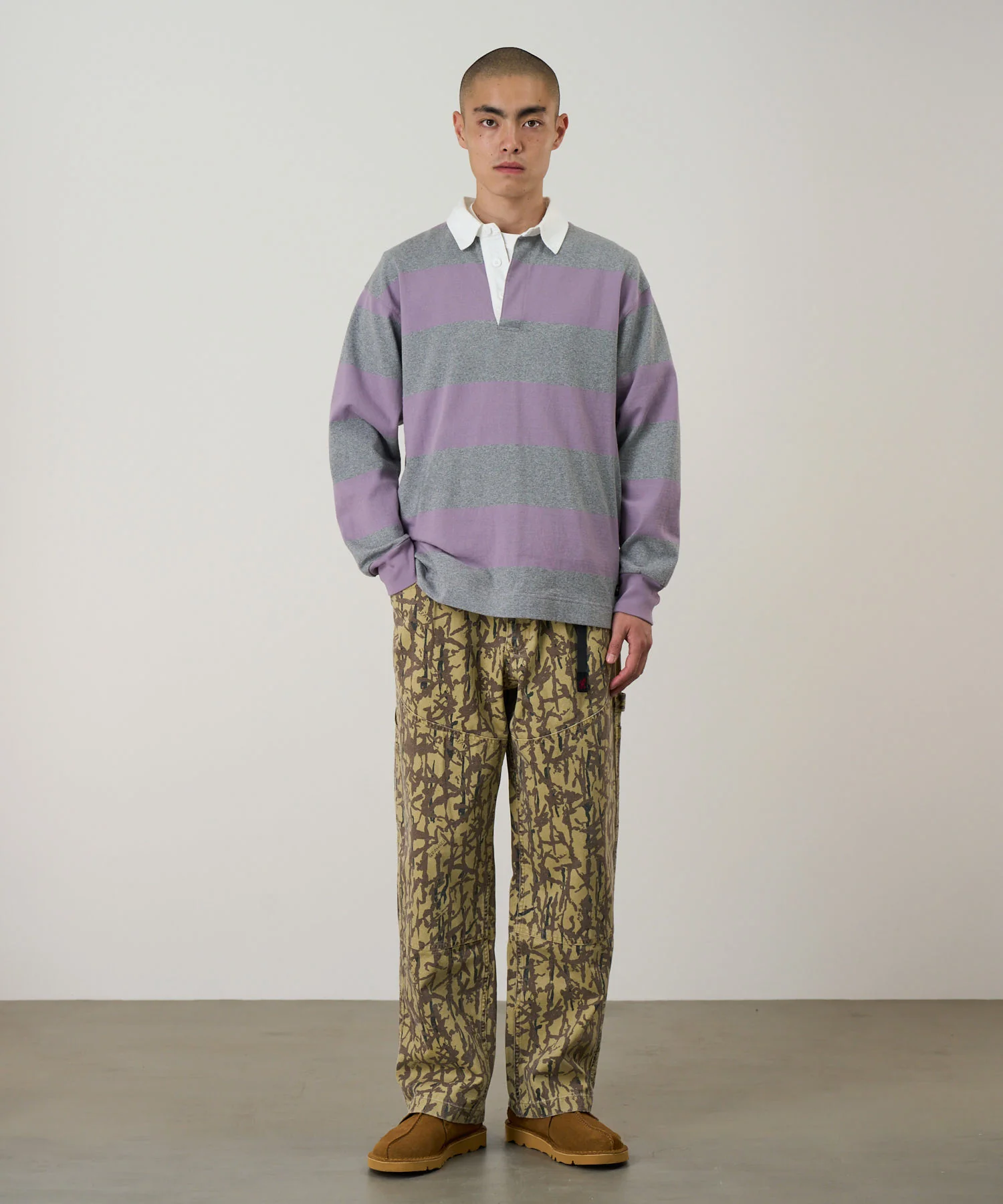 Langdon Rugby Shirt - Heather / Purple - Image 3