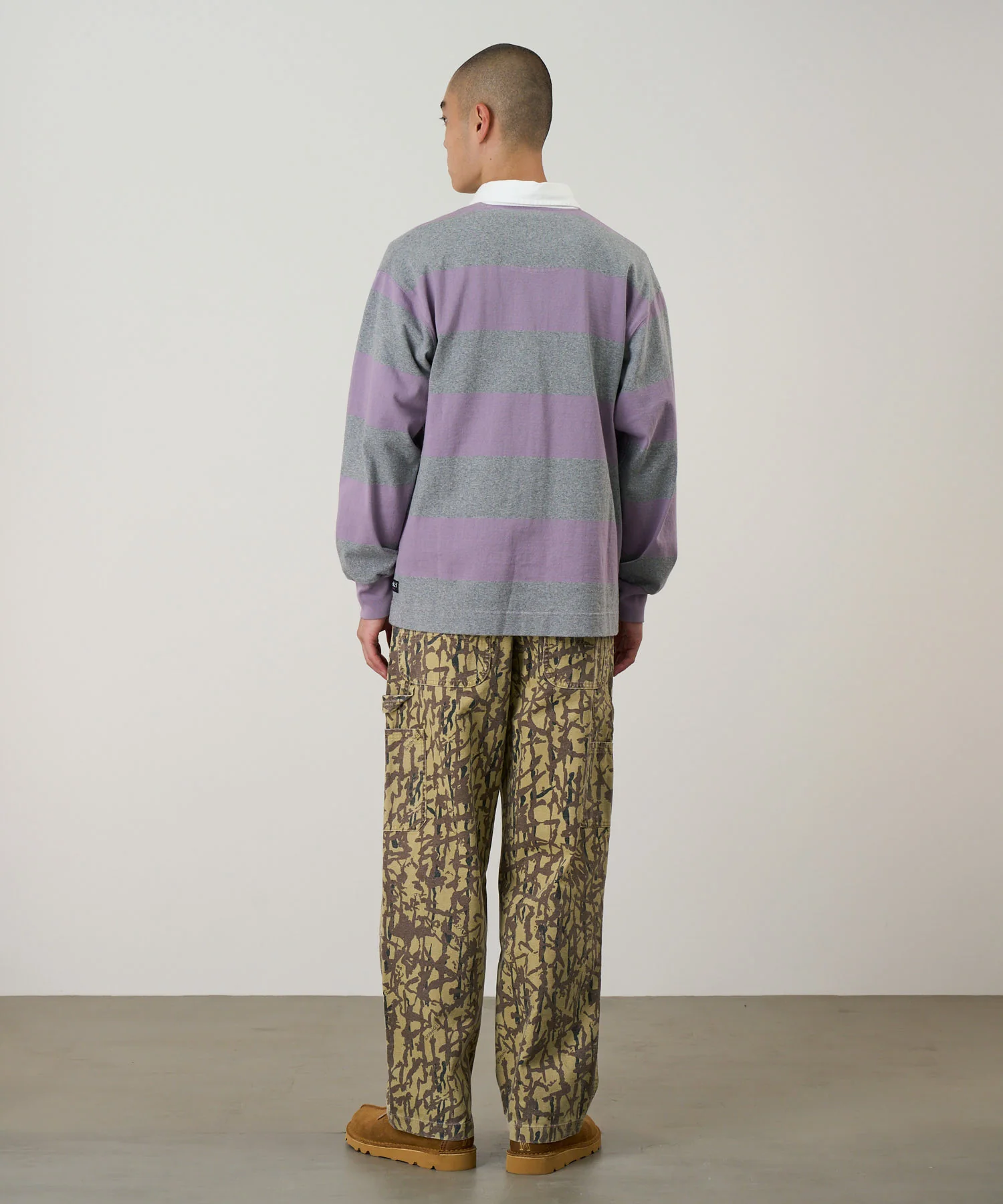 Langdon Rugby Shirt - Heather / Purple - Image 4