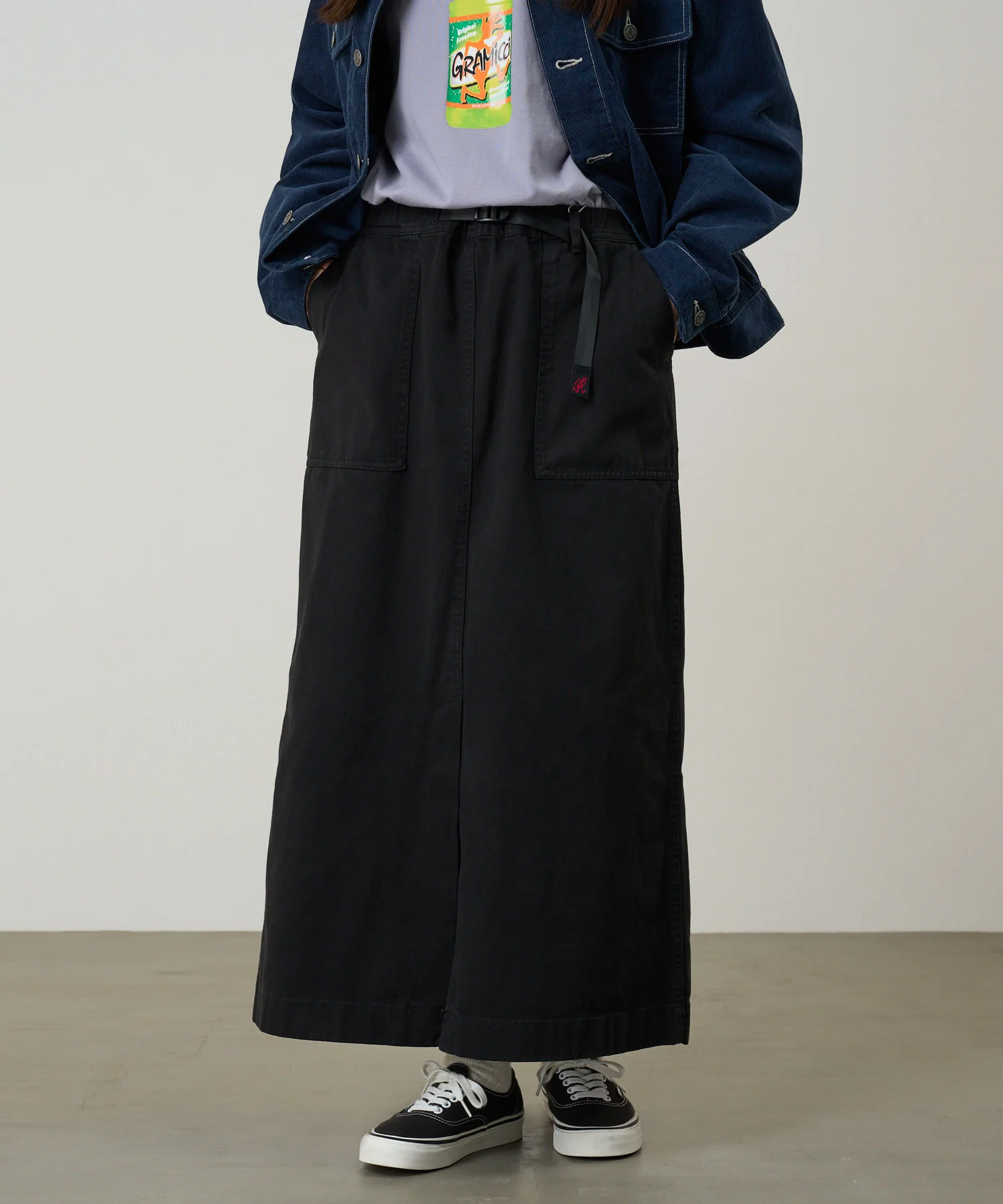 Long Baker Skirt - Black - Image 3