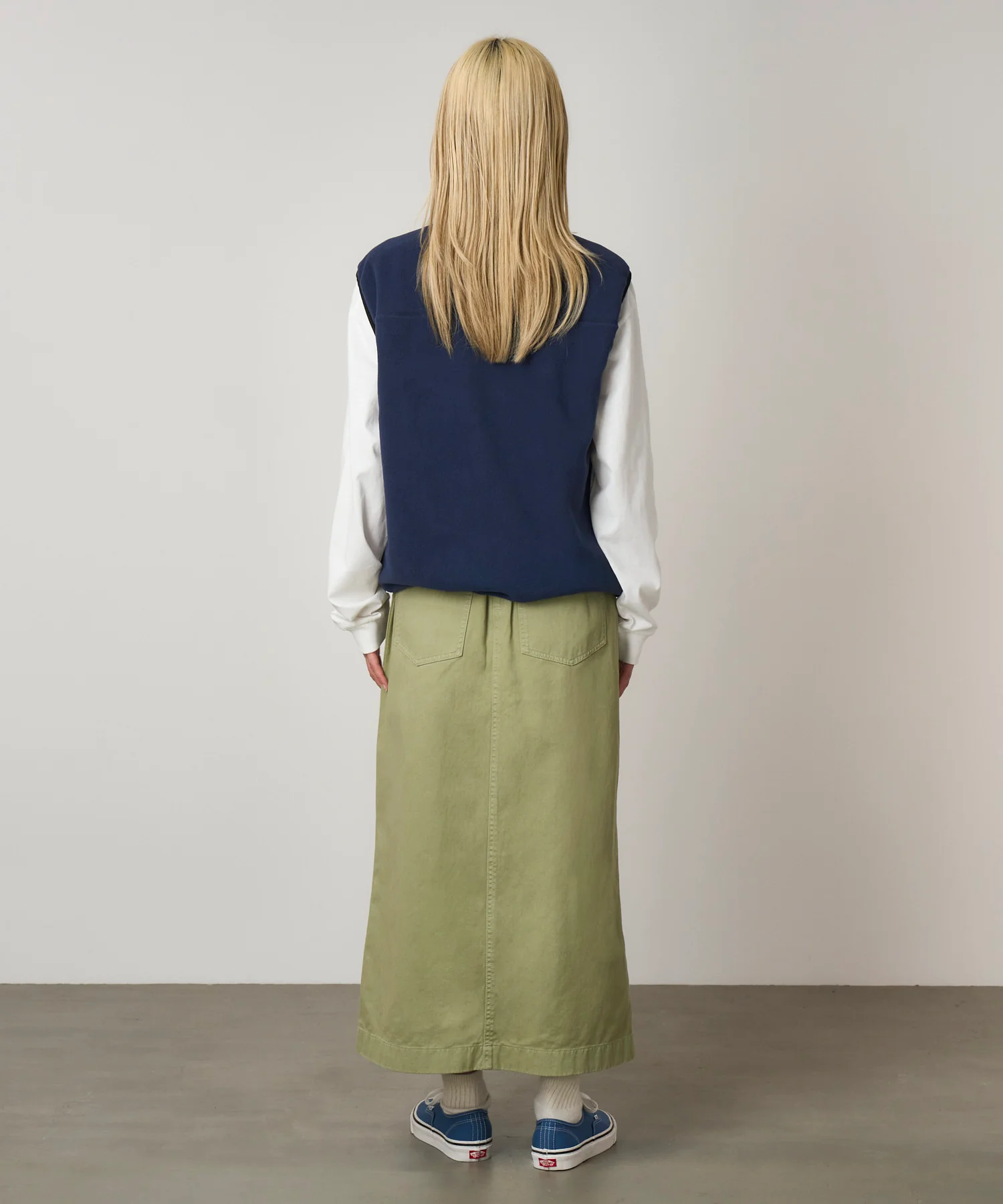 Long Baker Skirt - Cactus Pigment - Image 4