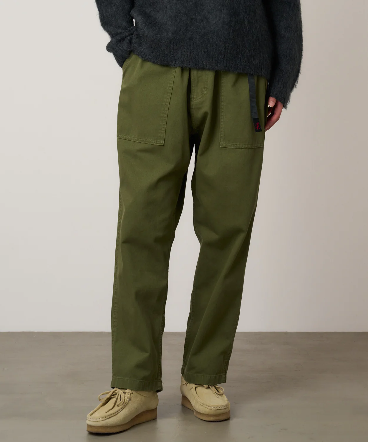 Loose Tapered Pant - Olive - Image 3