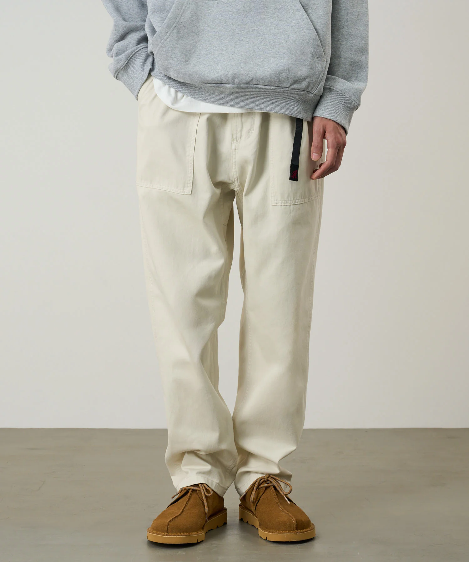 Loose Tapered Ridge Pant - Greige - Image 7