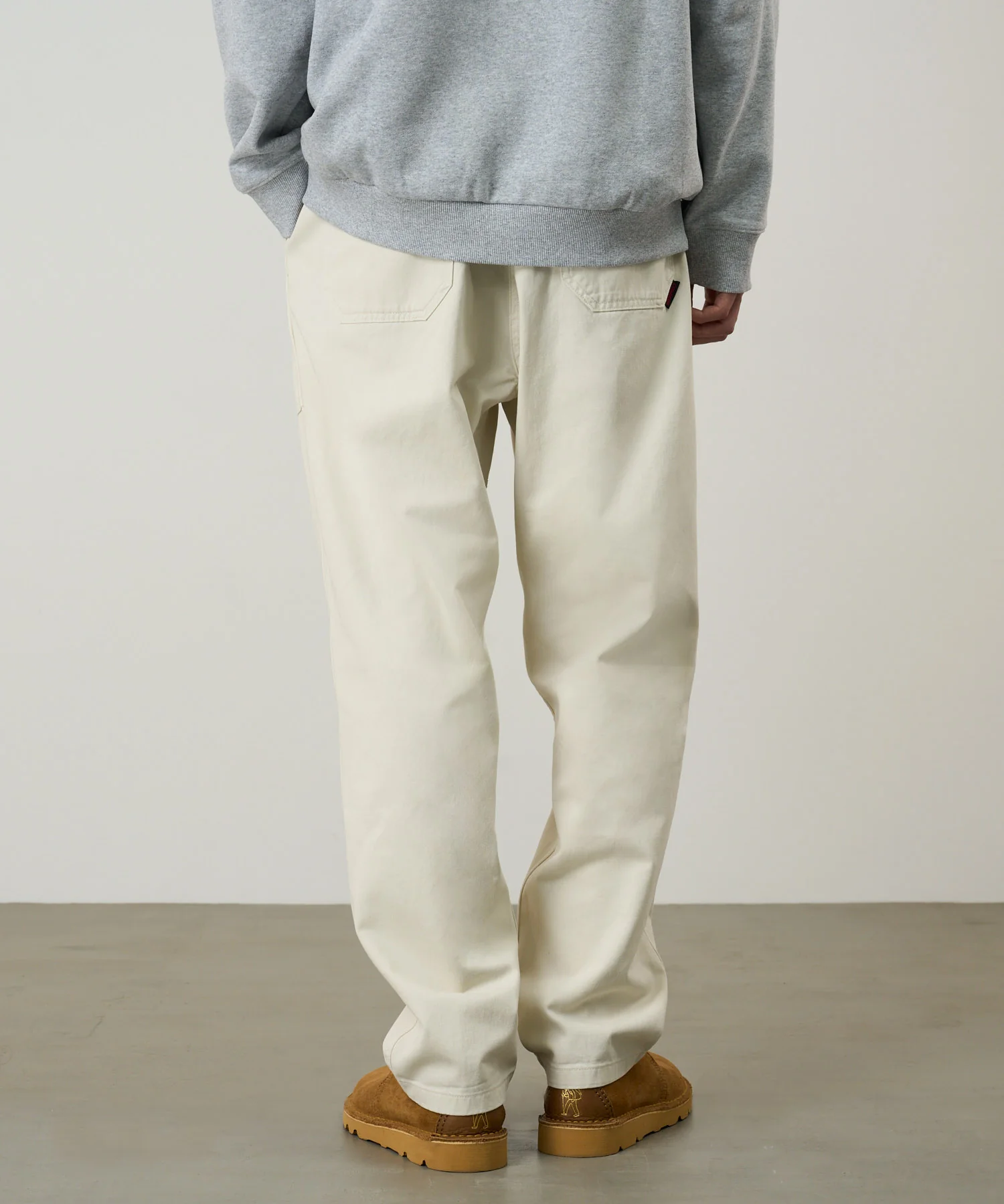 Loose Tapered Ridge Pant - Greige - Image 8