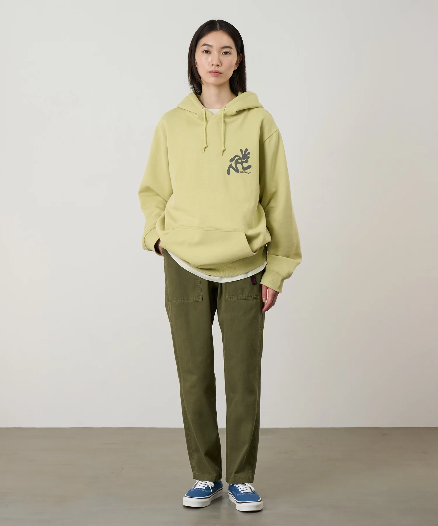 Loose Tapered Ridge Pant - Olive - Image 2