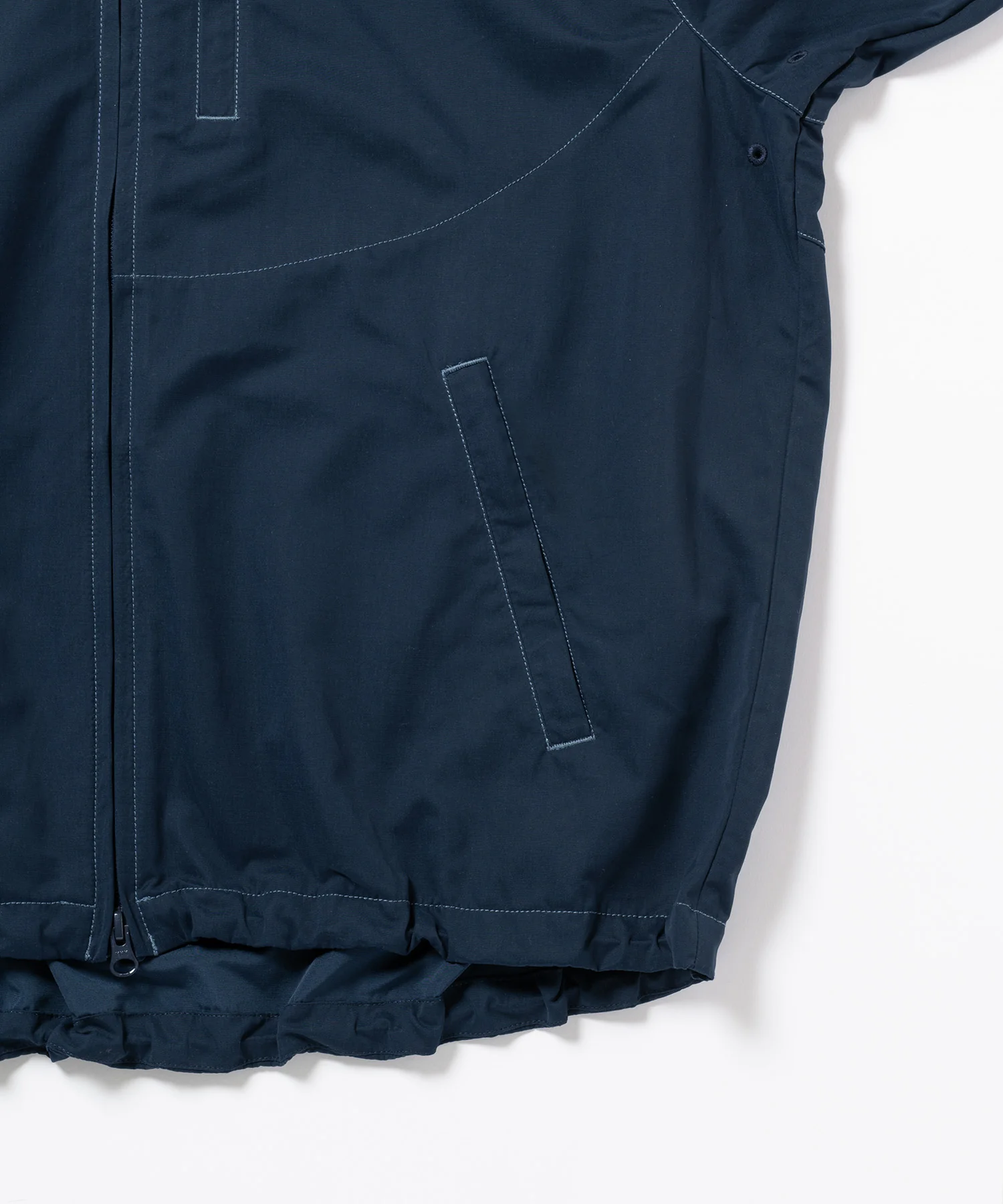 Milton Hooded Jacket - Dark Navy - Image 4