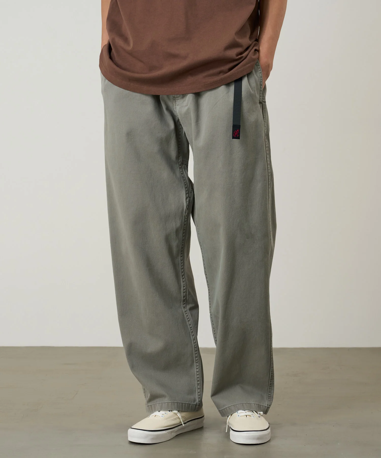 Natural Dyed Gramicci Pant Straight Fit - Natural Dyed Olive - Image 3