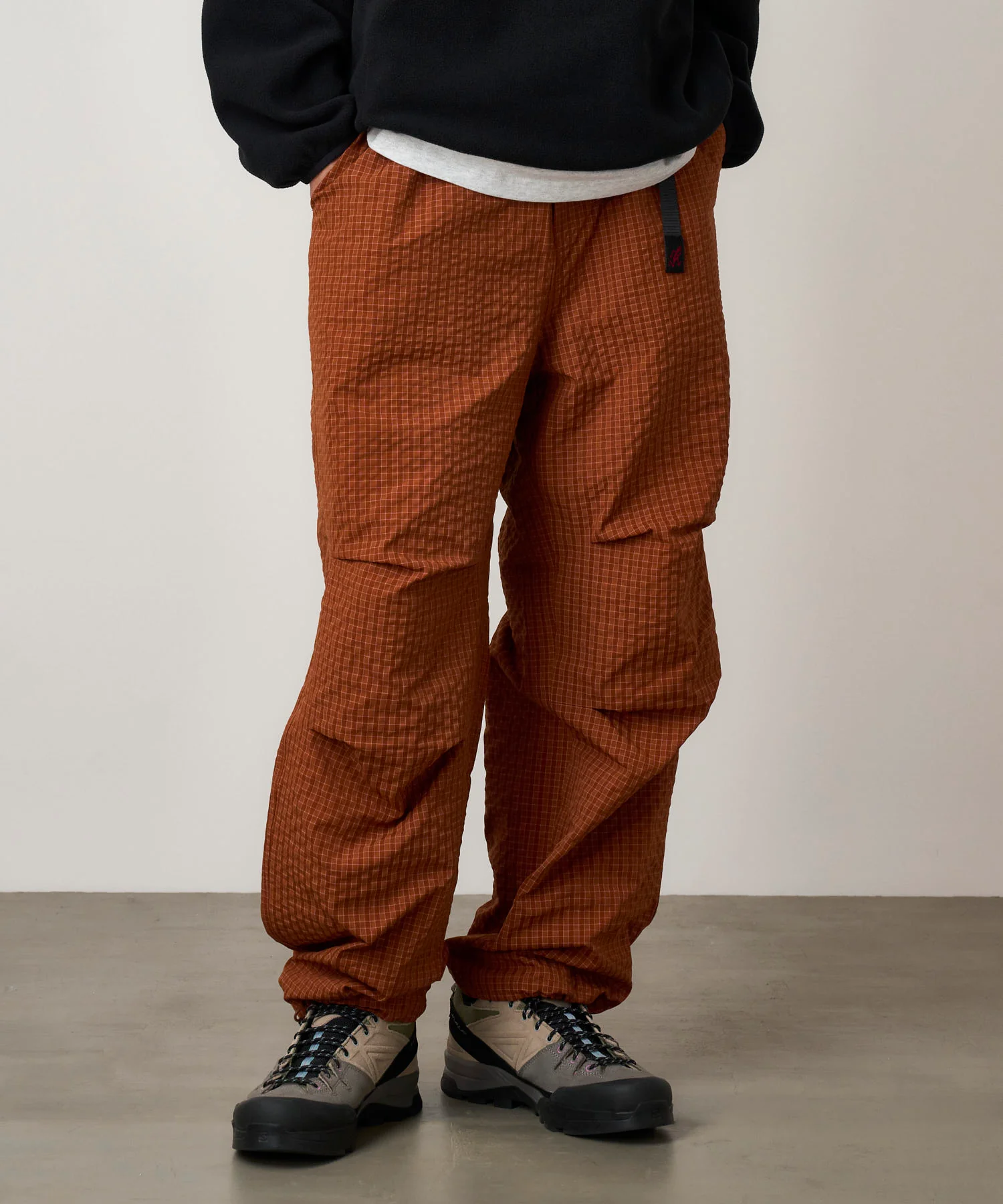Northside Plaid Pant - Brick - Image 3