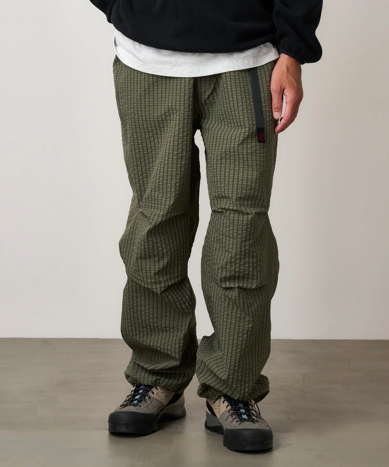 Northside Plaid Pant - Olive - Image 3