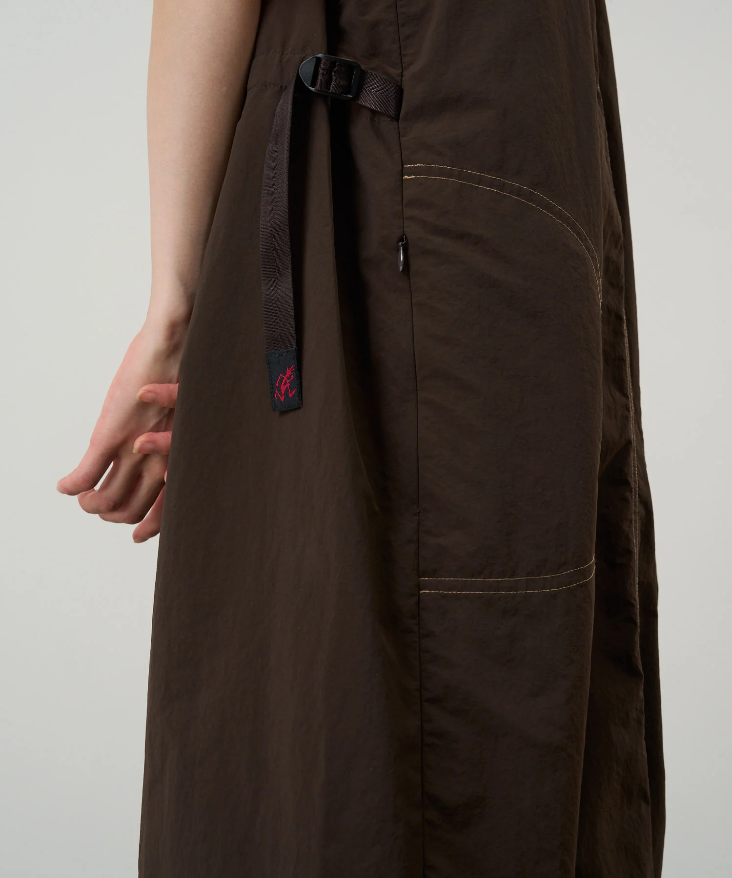 Nylon Dress - Chocolate - Image 4