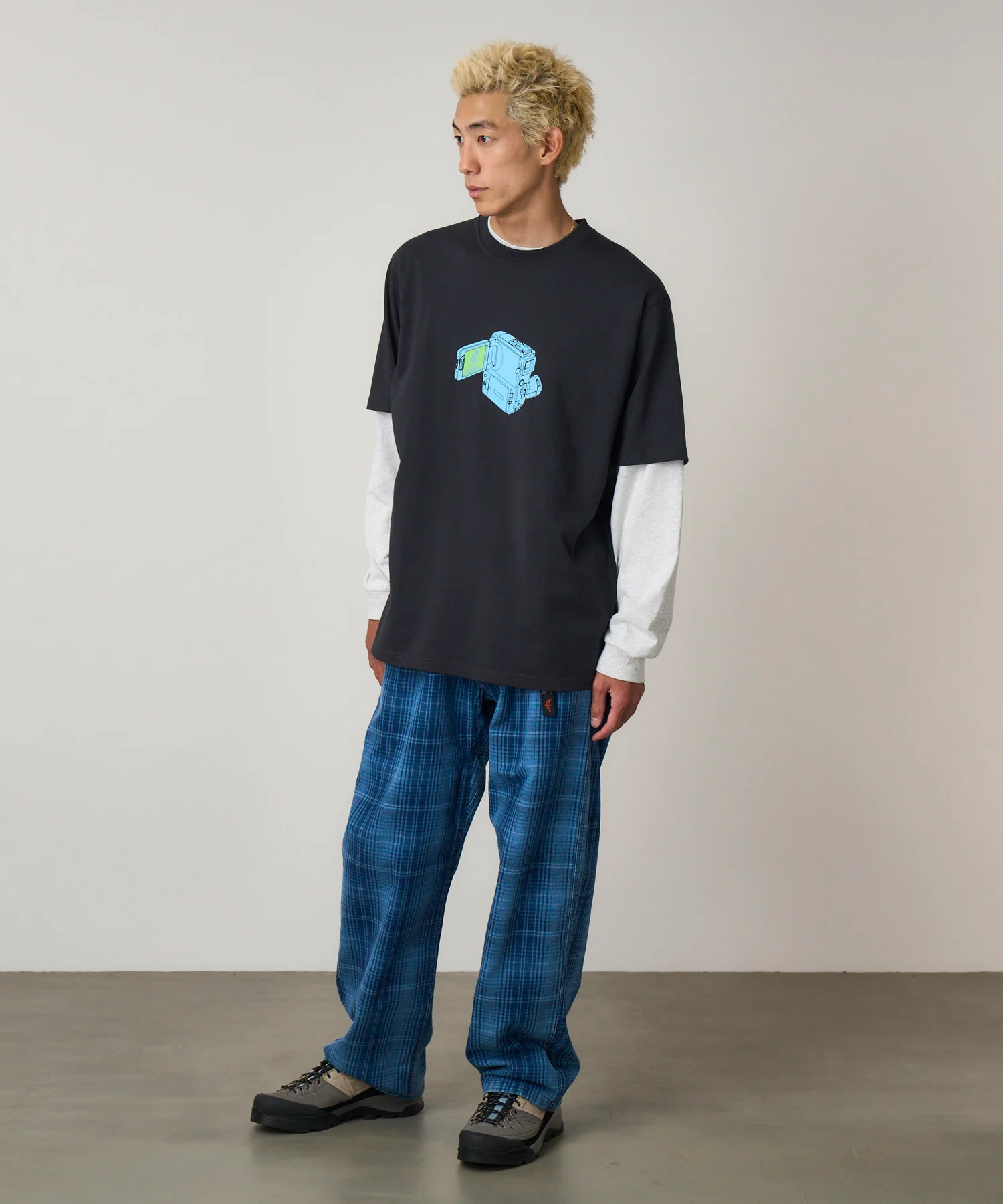 O.G. Denim Plaid Pant - Indigo Checkered Plaid - Image 3