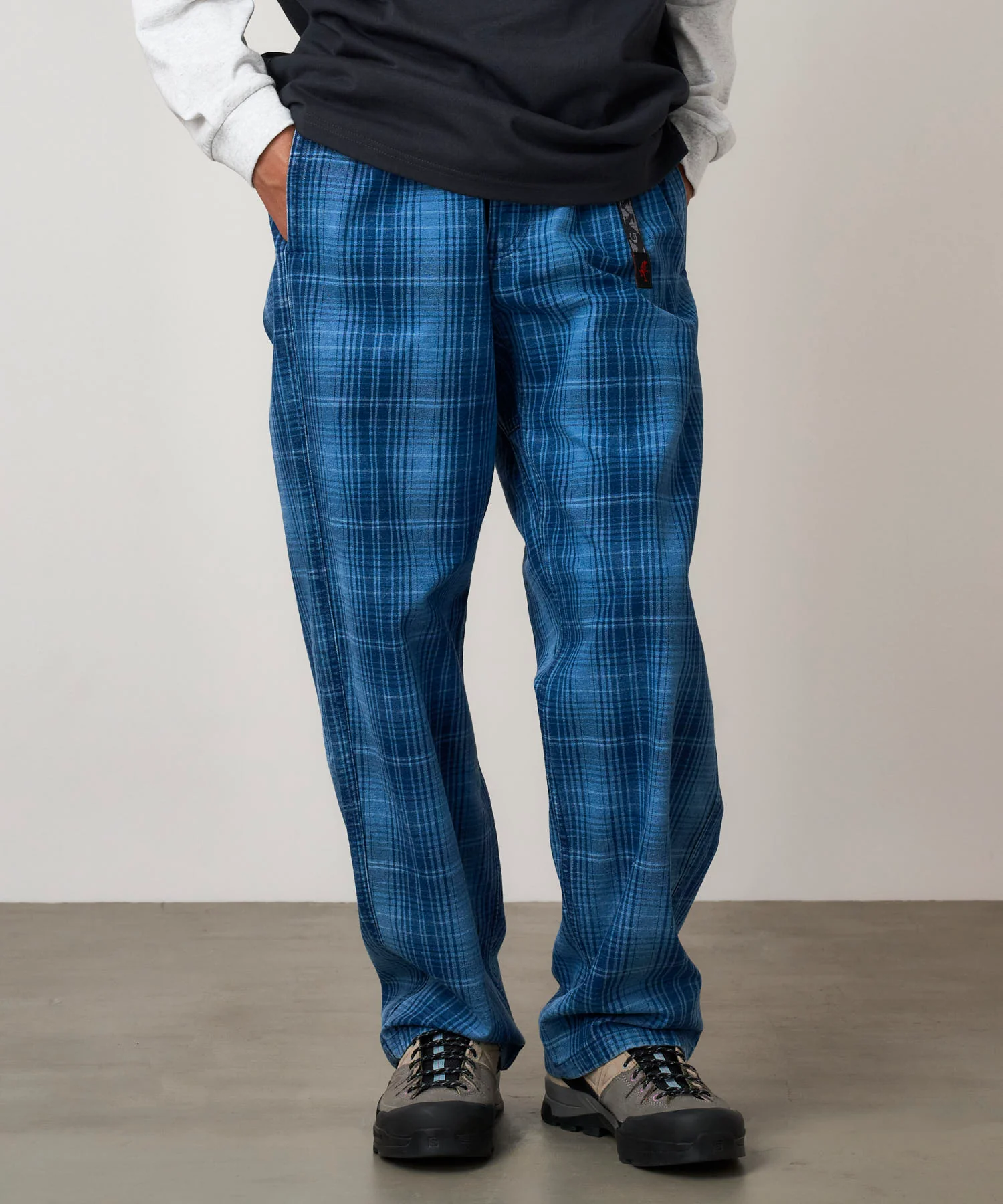 O.G. Denim Plaid Pant - Indigo Checkered Plaid - Image 5