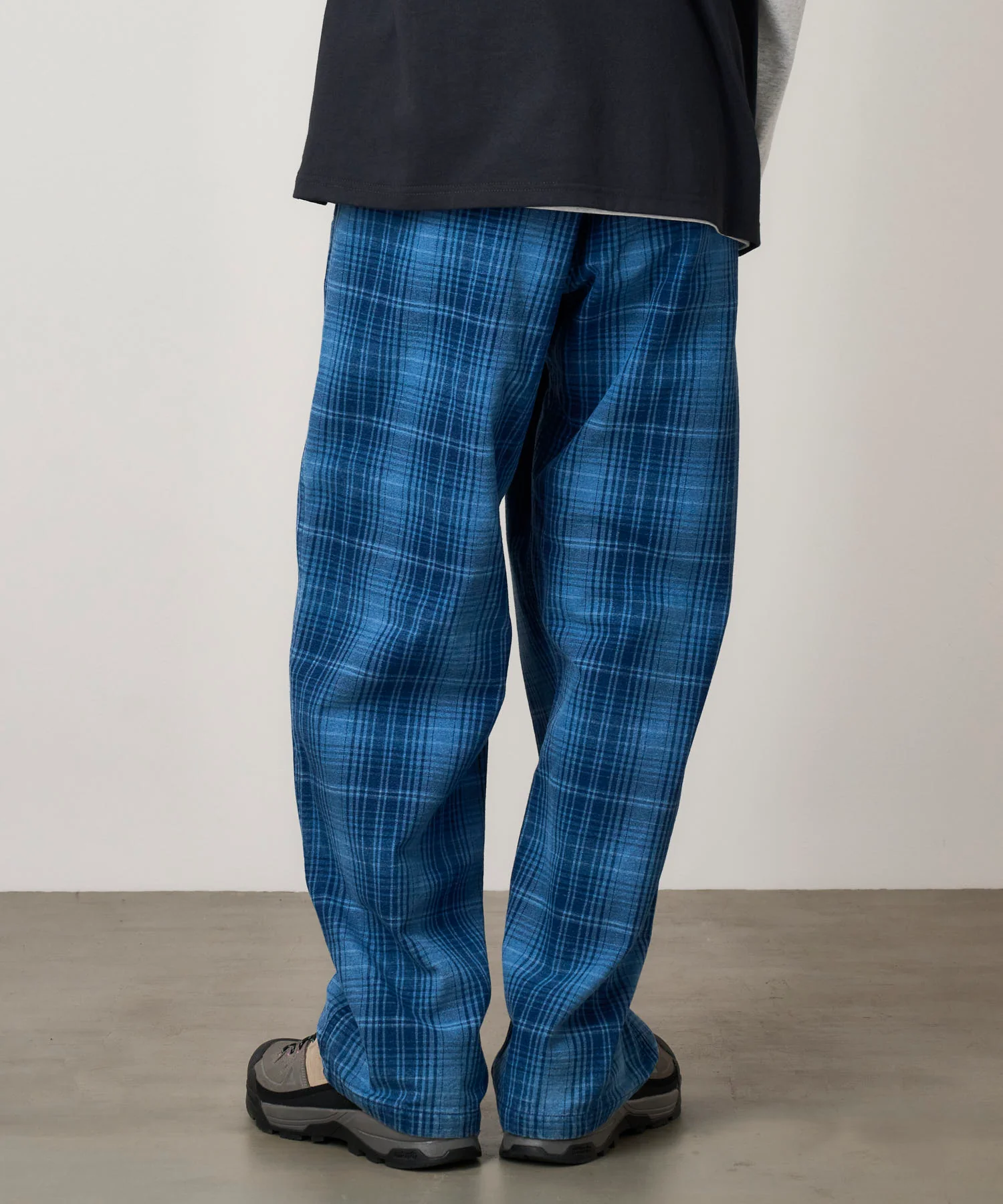 O.G. Denim Plaid Pant - Indigo Checkered Plaid - Image 6