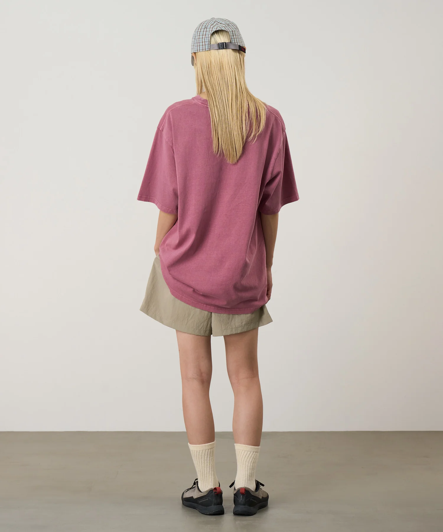 One Point Tee Pigment Dyed - Red Pigment - Image 4