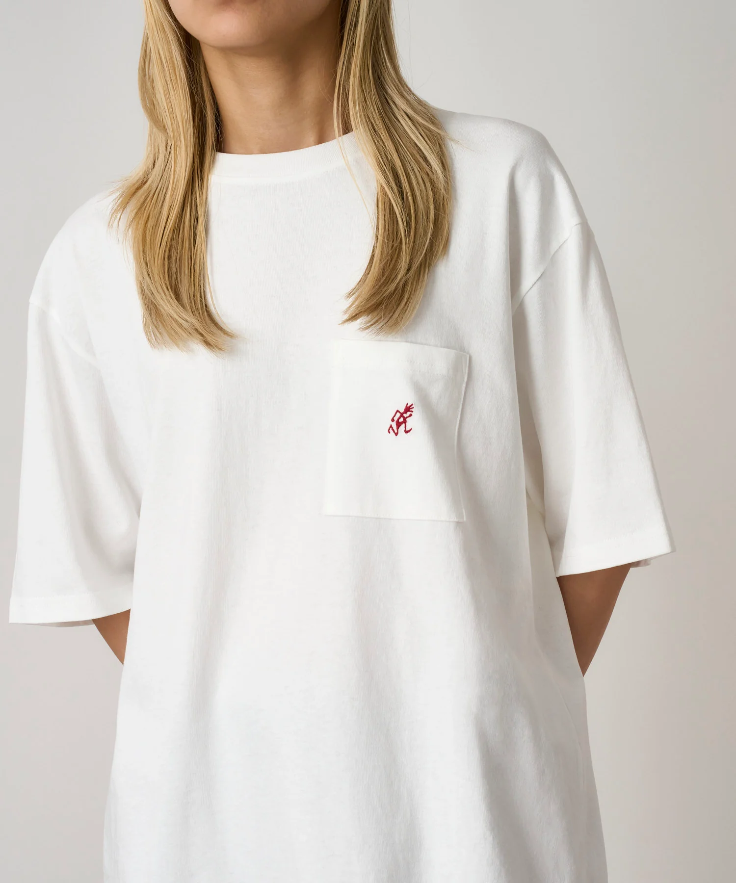 One Point Tee - White - Image 3