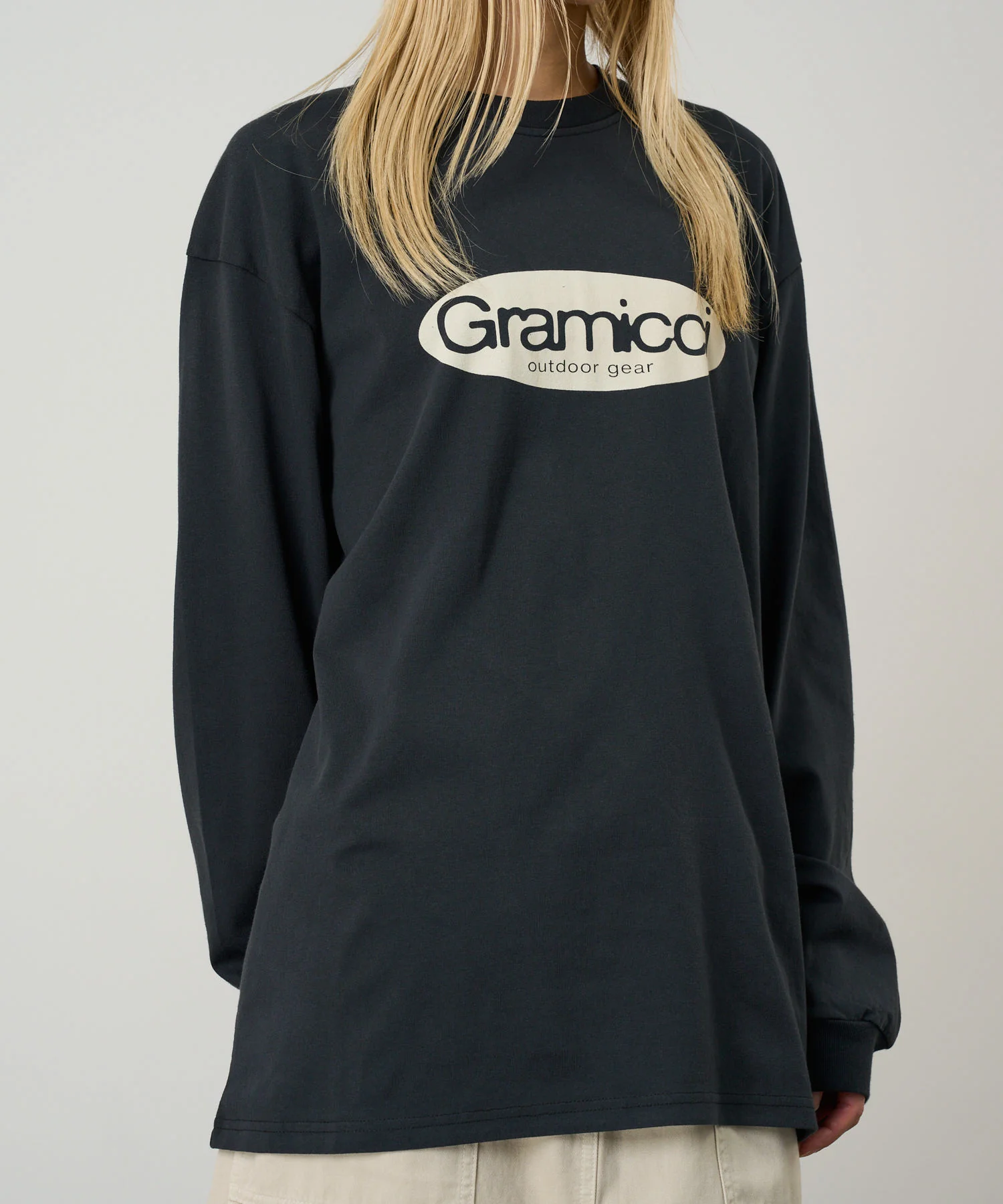 Outdoor Gear L/S Tee - Vintage Black - Image 3