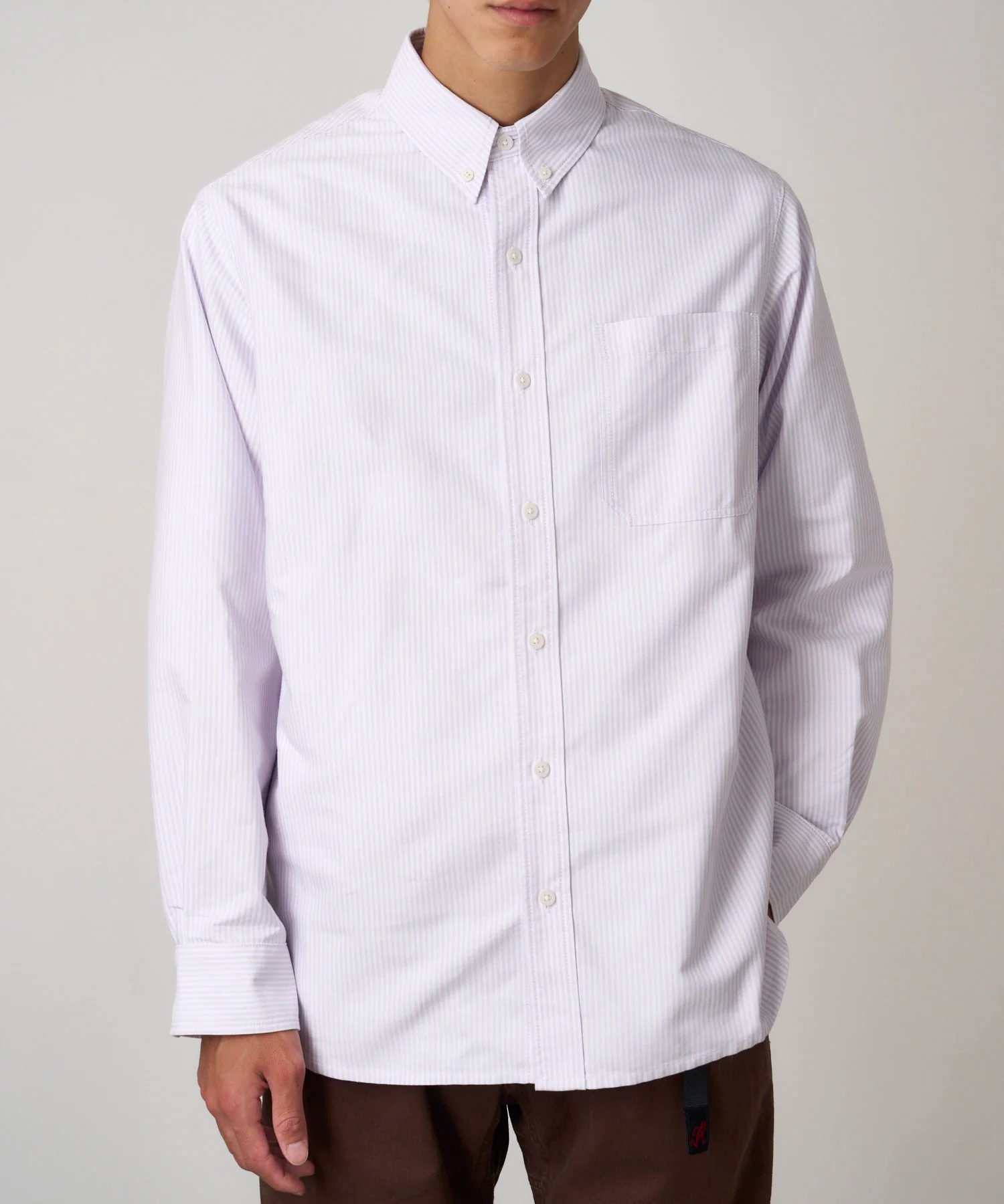 Oxford Button Down Stance Shirt - Iris Stripe - Image 5